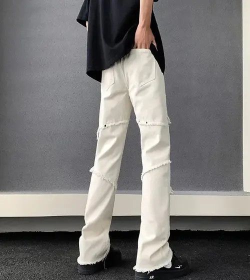 Japanese Brand Chiharu x Asaka Vibefringeslims Pant Size US 34 / EU 50 - 3 Thumbnail