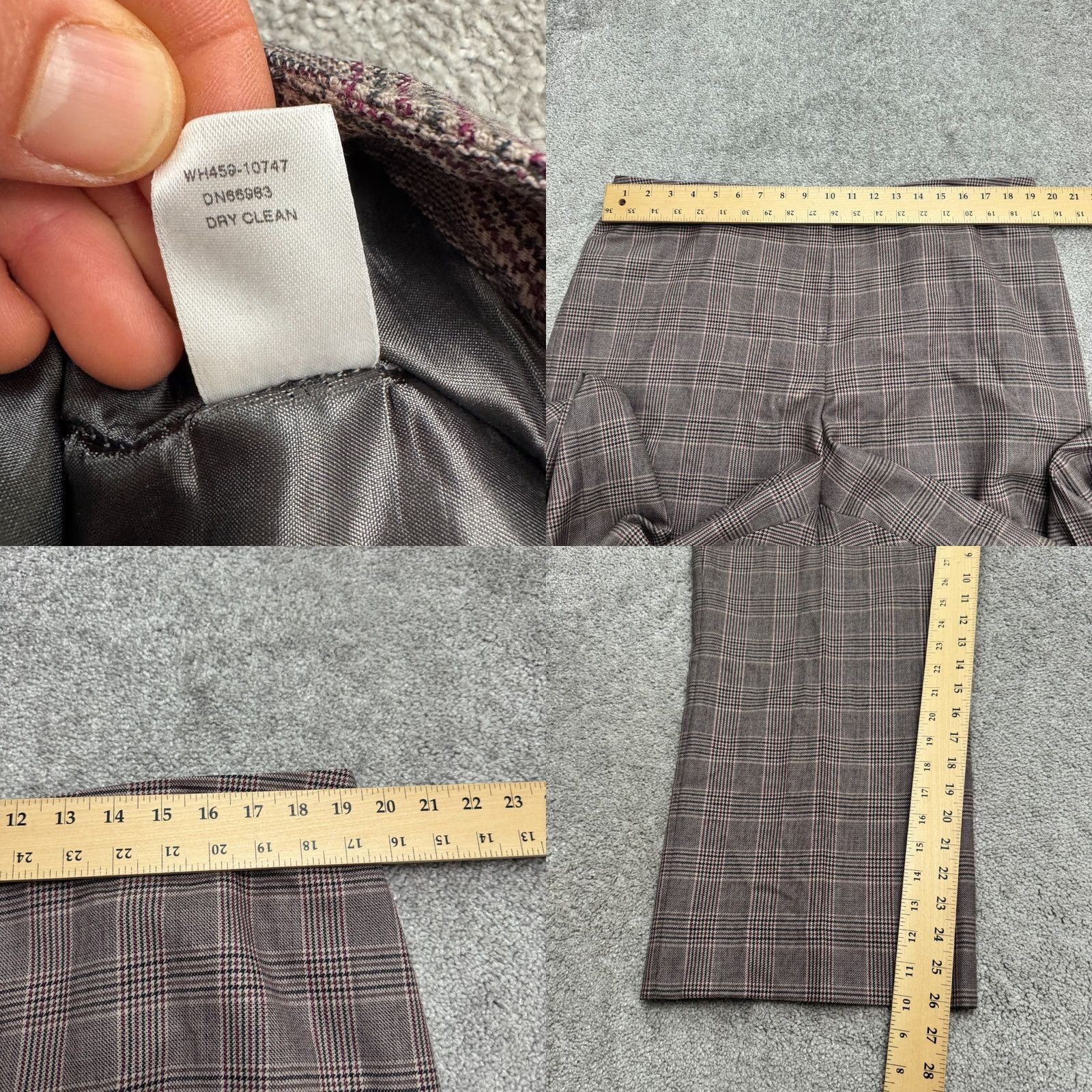 Pendleton Pendleton Wool Plaid Dress Pants Womens 18W Brown Straight Leg Size 40" / US 18 - 8 Thumbnail