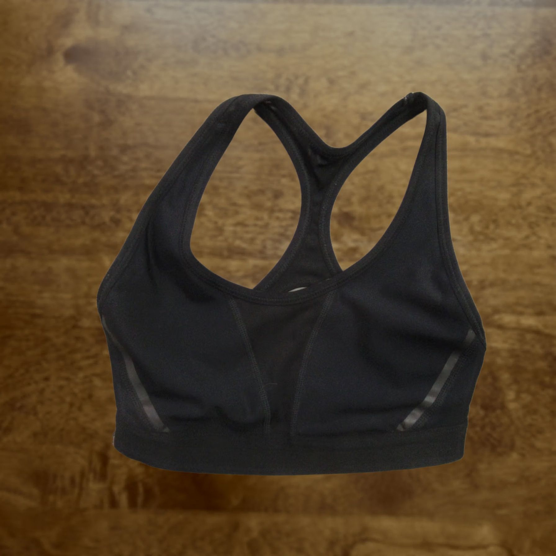 Oakley Oakley Bra Womens XS Workout Activewear Black Lightweight Support Sports Bra Womens XS Oakley Black Breathable Wireless Medium Support Size ONE SIZE - 1 Thumbnail