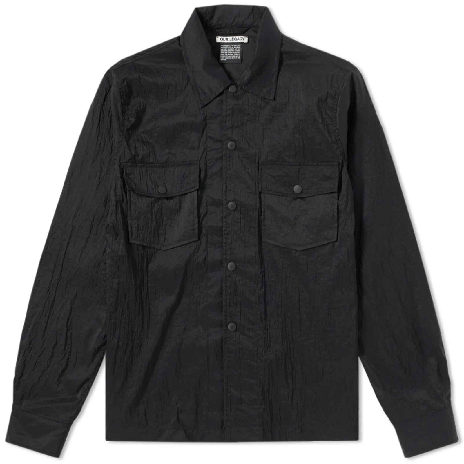 Our Legacy Chamois Nylon Overshirt Size US S / EU 44-46 / 1 - 1 Thumbnail