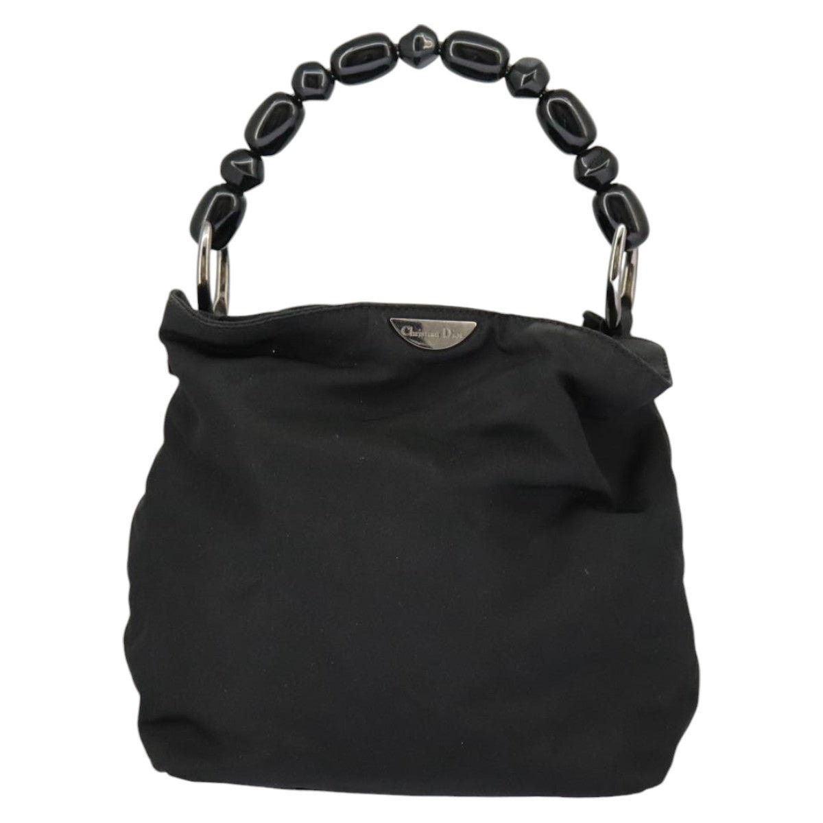 Dior DIOR Hand Bag Nylon Black Silver Size ONE SIZE - 2 Thumbnail