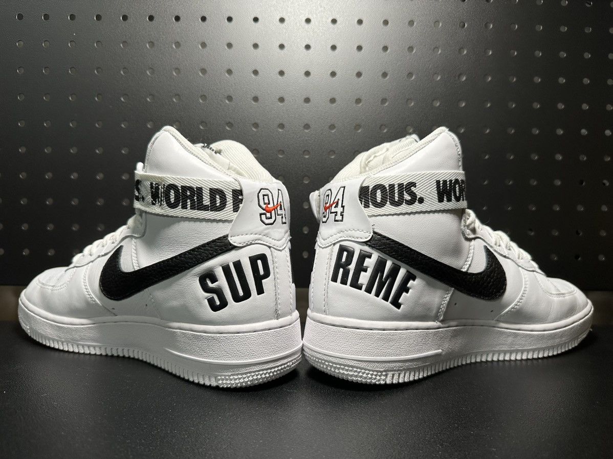 Nike × Supreme Supreme x Nike Air Force 1 one size 8 World Famous AF1 Size US 8 / EU 41 - 8 Thumbnail