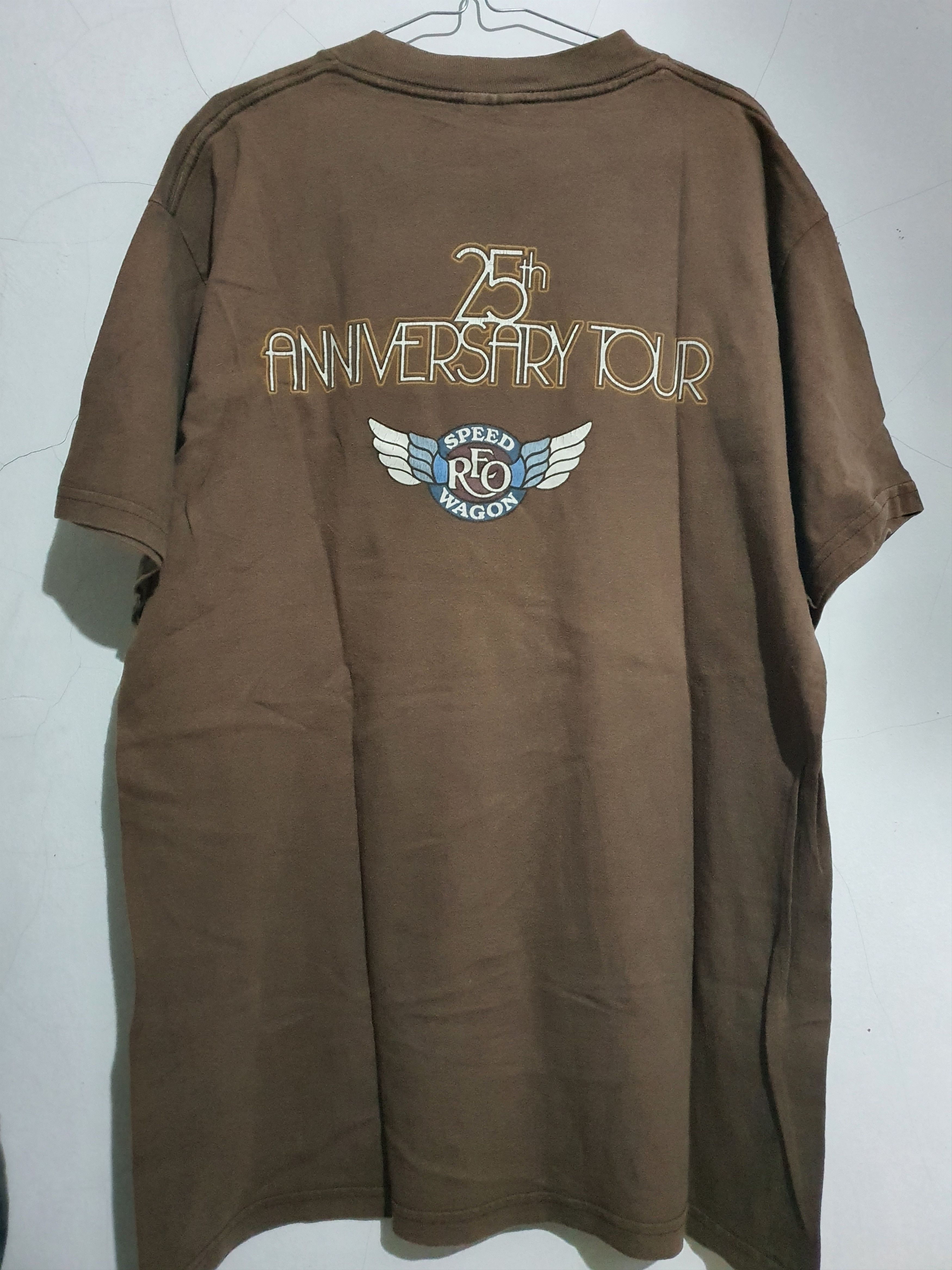 Band Tees × Vintage 90s REO SPEEDWAGON L Size US L / EU 52-54 / 3 - 5 Thumbnail