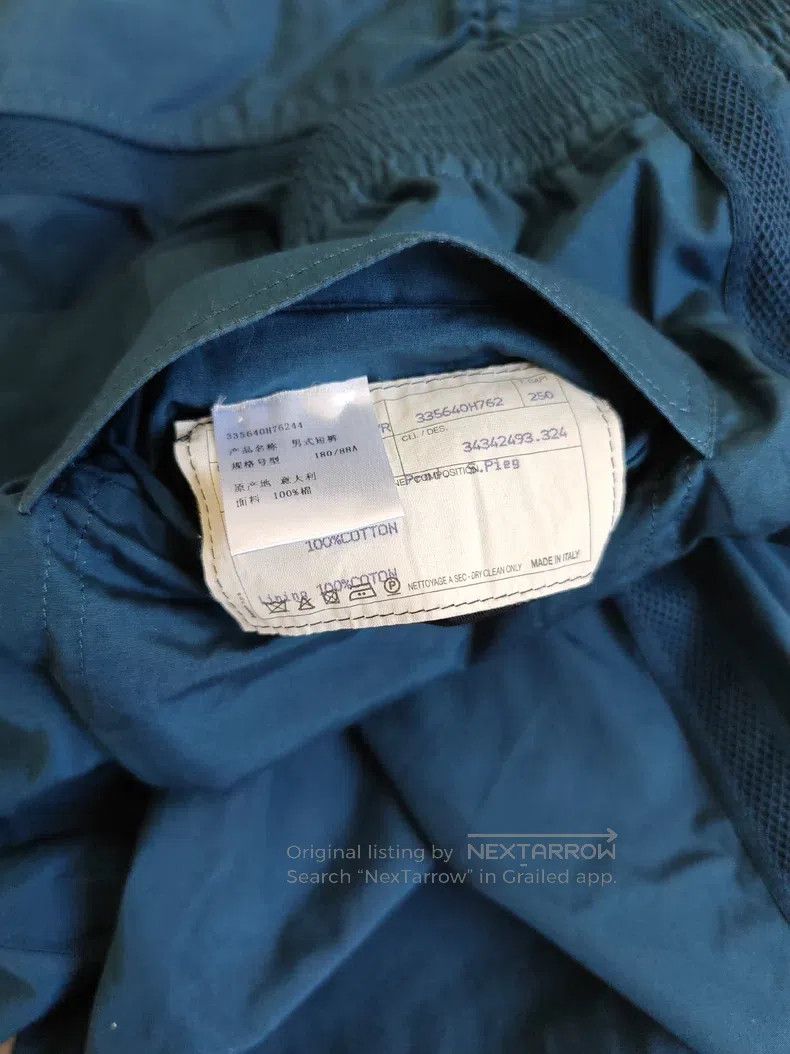 Hermes Hermes Men's casual work shorts, dark blue, side mesh pane Size US 44 / EU 60 - 4 Thumbnail