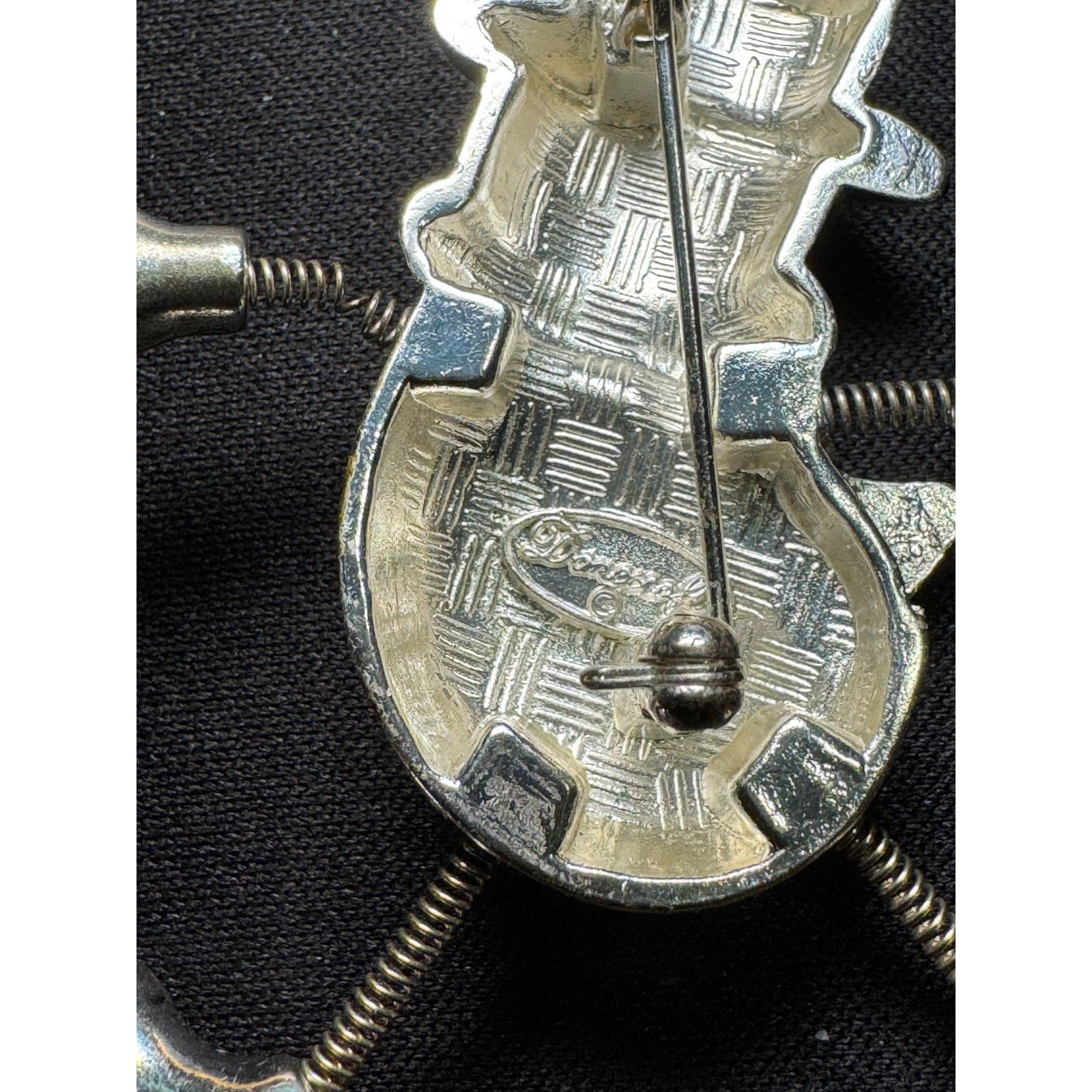 Other Vintage Danecraft Articulating Ice Skating Snowman Brooch Size ONE SIZE - 5 Thumbnail