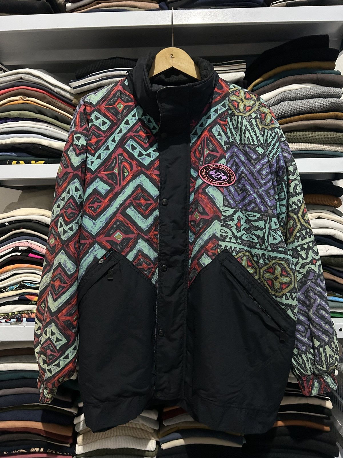 Quiksilver Vintage Quiksilver jacket Polartec series zoo Size US XL / EU 56 / 4 - 1 Thumbnail