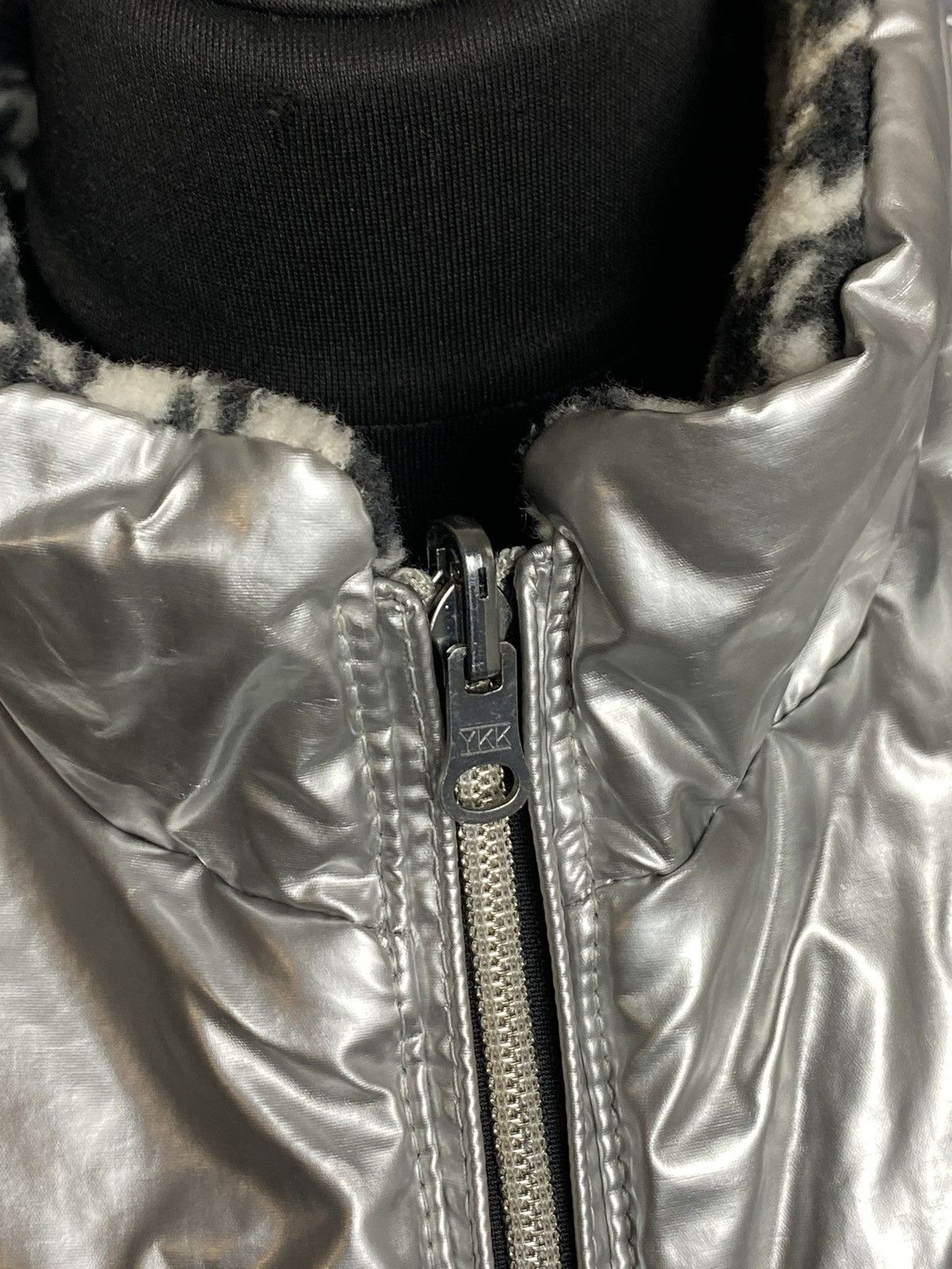 Goldwin Vtg Goldwin Womens Reversible Puffer Vest Ski Japan Sz IT 42 Size M / US 6-8 / IT 42-44 - 3 Thumbnail