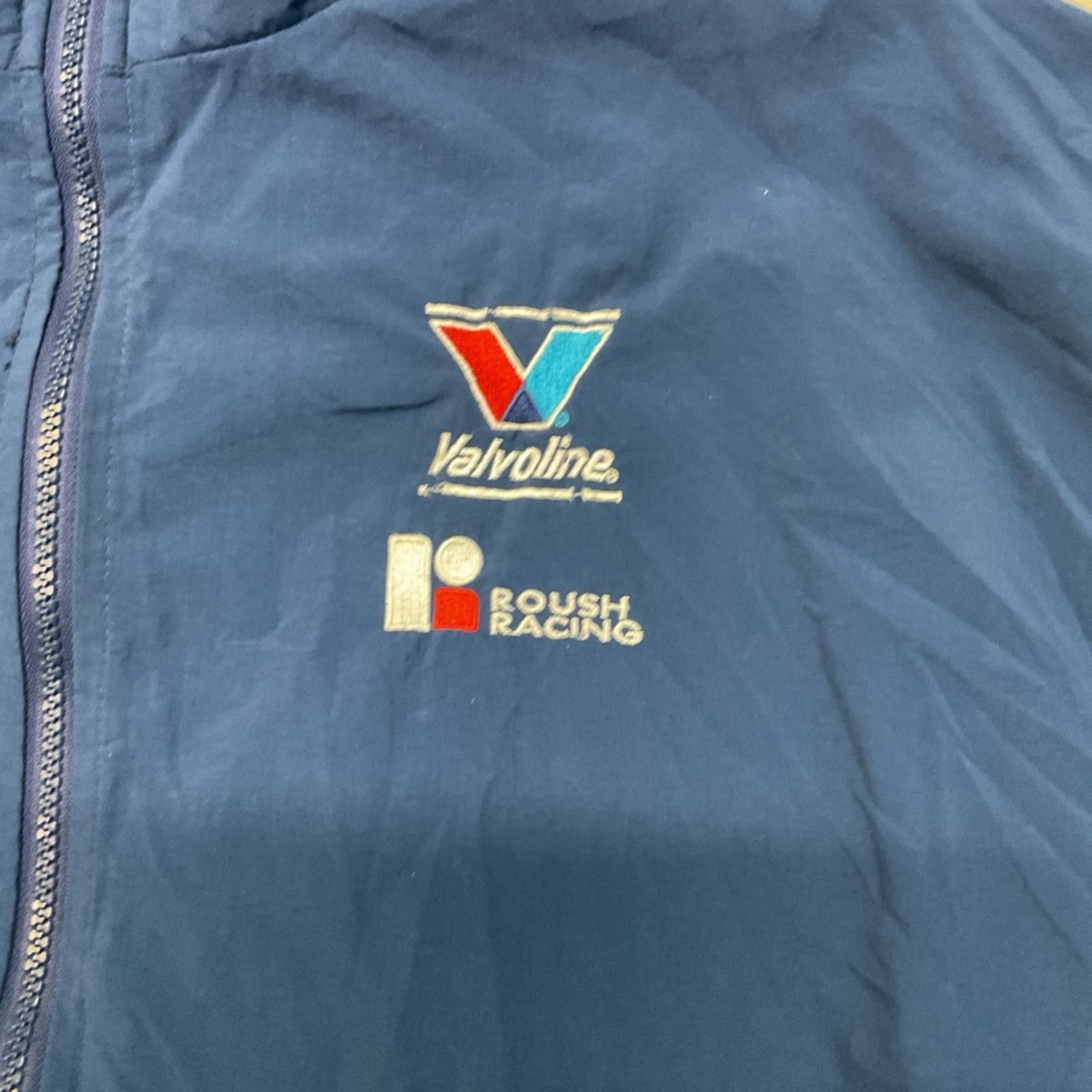 Vintage Vintage Mark Martin Valvoline Racing Blue Jacket Size US L / EU 52-54 / 3 - 5 Thumbnail