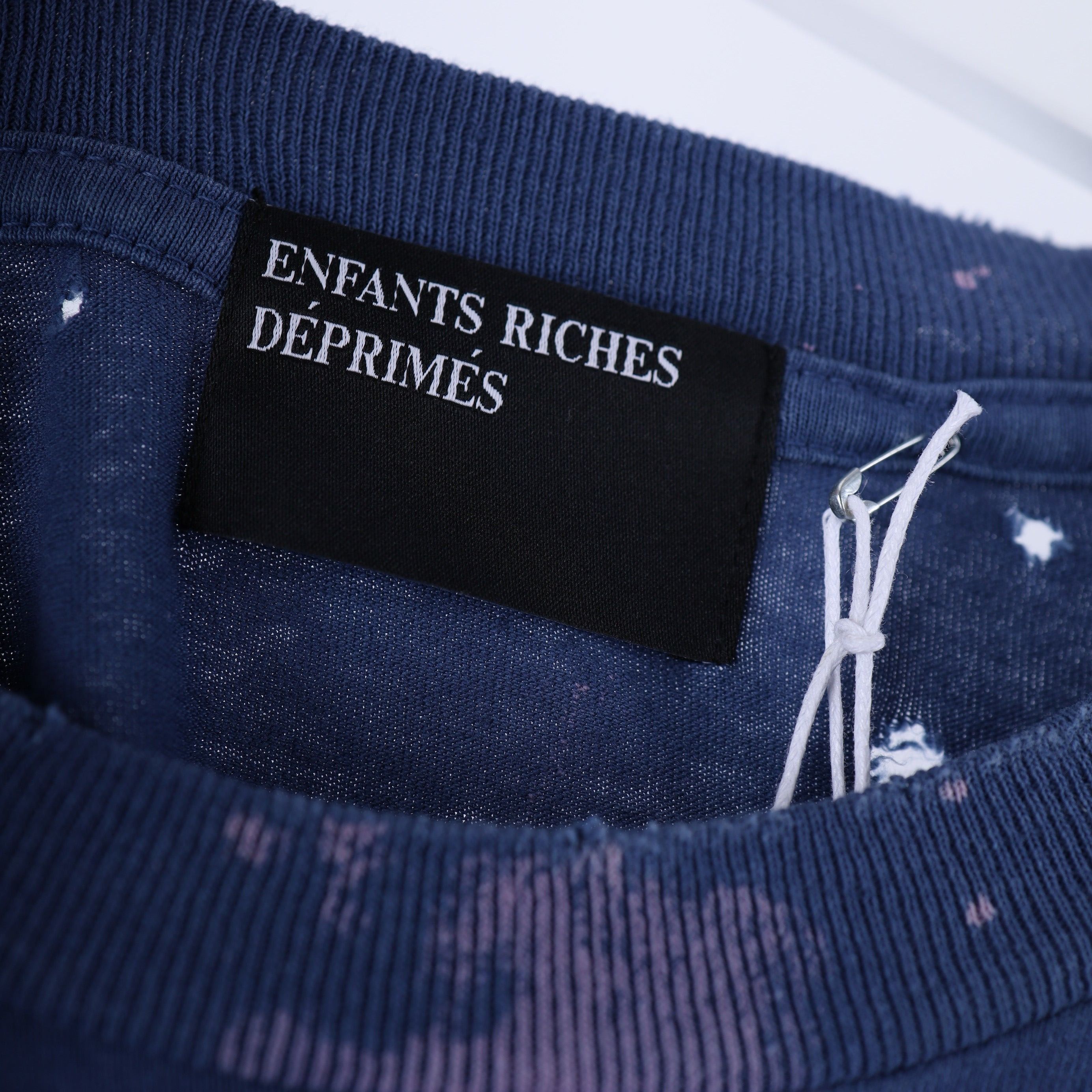 Enfants Riches Deprimes ERD FADED BLUE POCKET T-SHIRT Size US XL / EU 56 / 4 - 5 Thumbnail