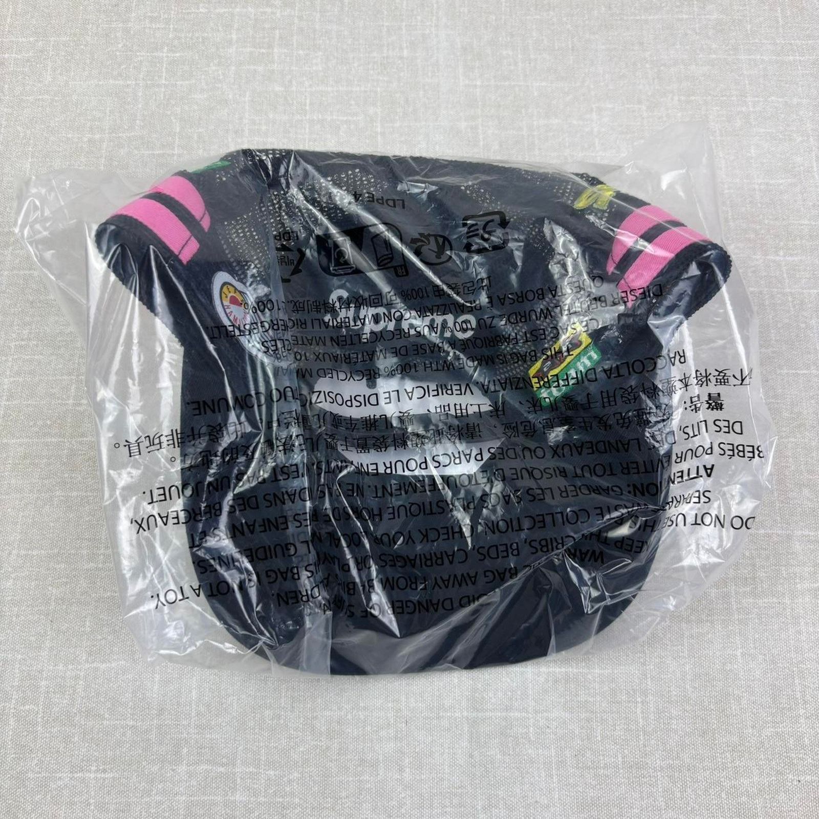 Supreme SS25 Supreme x Spongebob Squarepants Mesh Back “Black” Size ONE SIZE - 4 Thumbnail