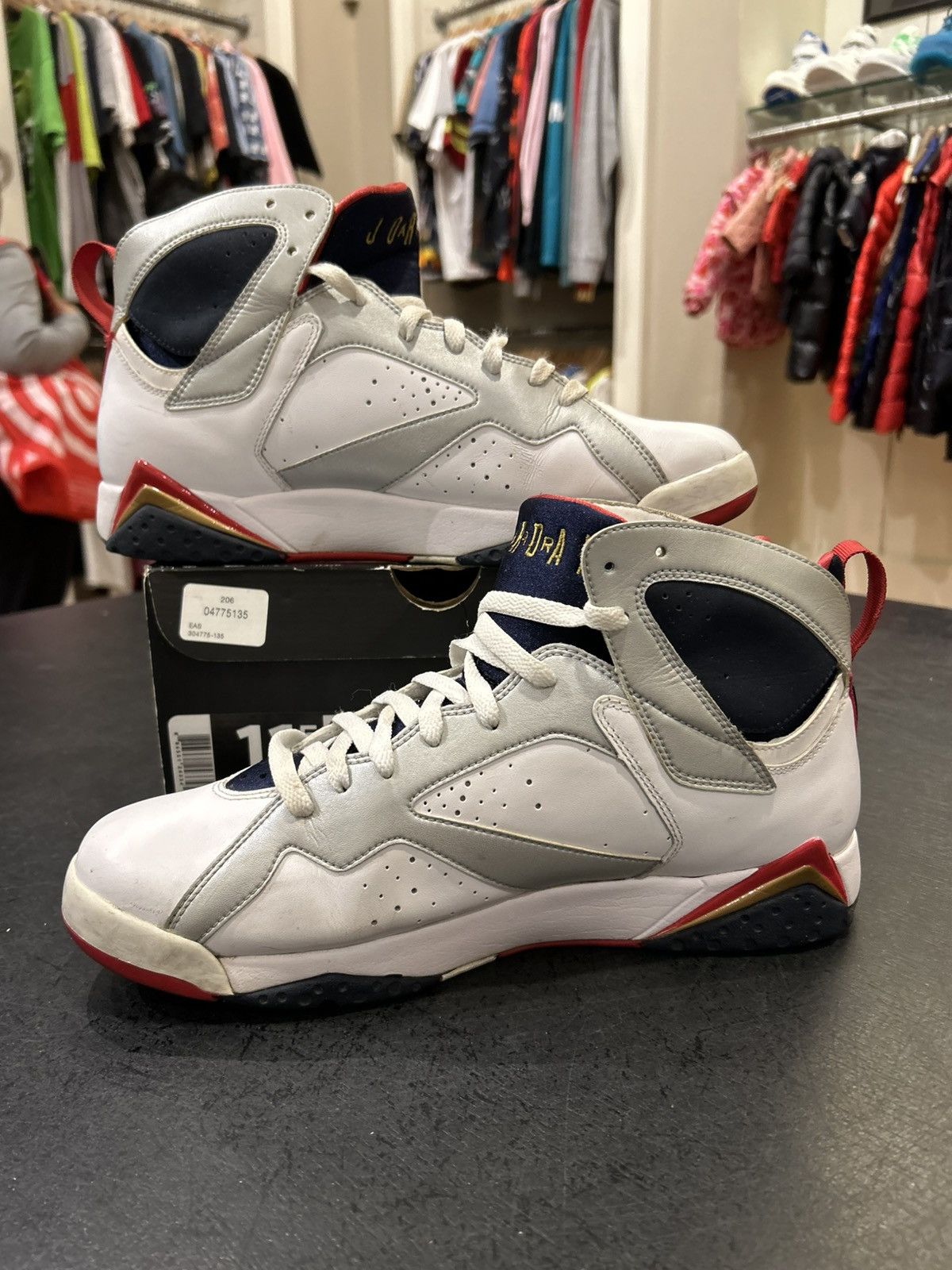 Jordan Brand Jordan 7 Retro ‘Olympic’ Size US 11.5 / EU 44-45 - 2 Thumbnail