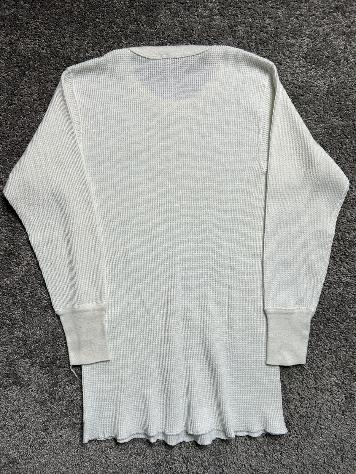 Vintage Vintage 70s BVD Waffle Thermal Long Sleeve Size US L / EU 52-54 / 3 - 5 Thumbnail