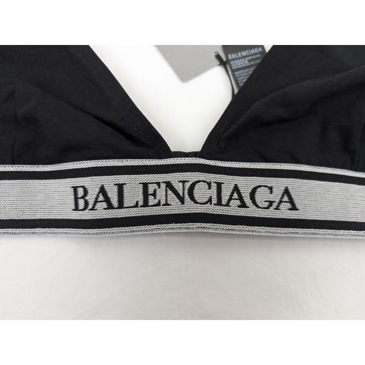 Balenciaga o1rshd1 Size: L / Elastic Bra In Black Size ONE SIZE - 5 Thumbnail