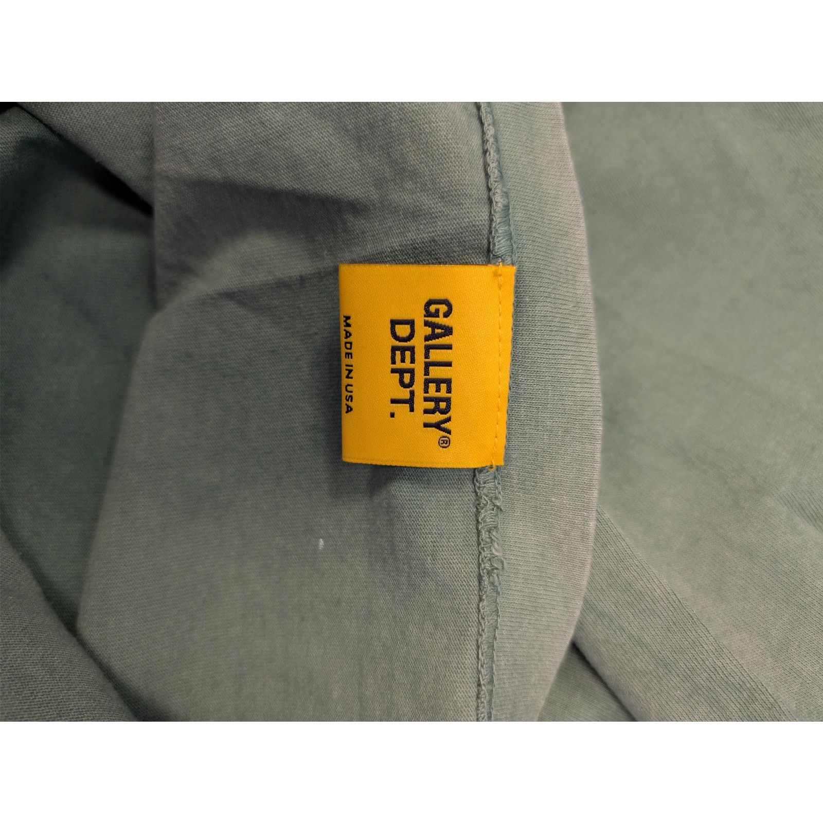 Gallery Dept. o1rshd1 Vintage Logo Painted T-Shirt in Green XX-Large Size US XXL / EU 58 / 5 - 19 Thumbnail