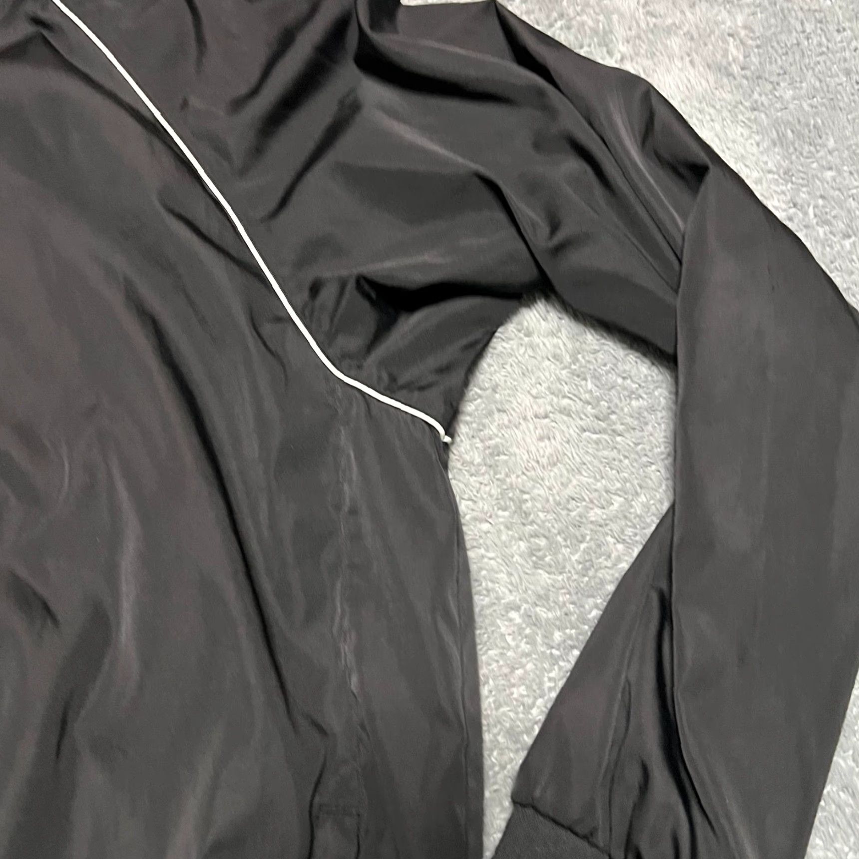 Footjoy Footjoy Windbreaker Jacket Mens XL Black White Pullover Size US XL / EU 56 / 4 - 2 Thumbnail