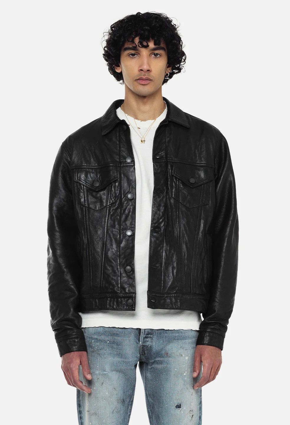 John Elliott Leather Thumper Jacket Type 3 Size US XS / EU 42 / 0 - 2 Thumbnail