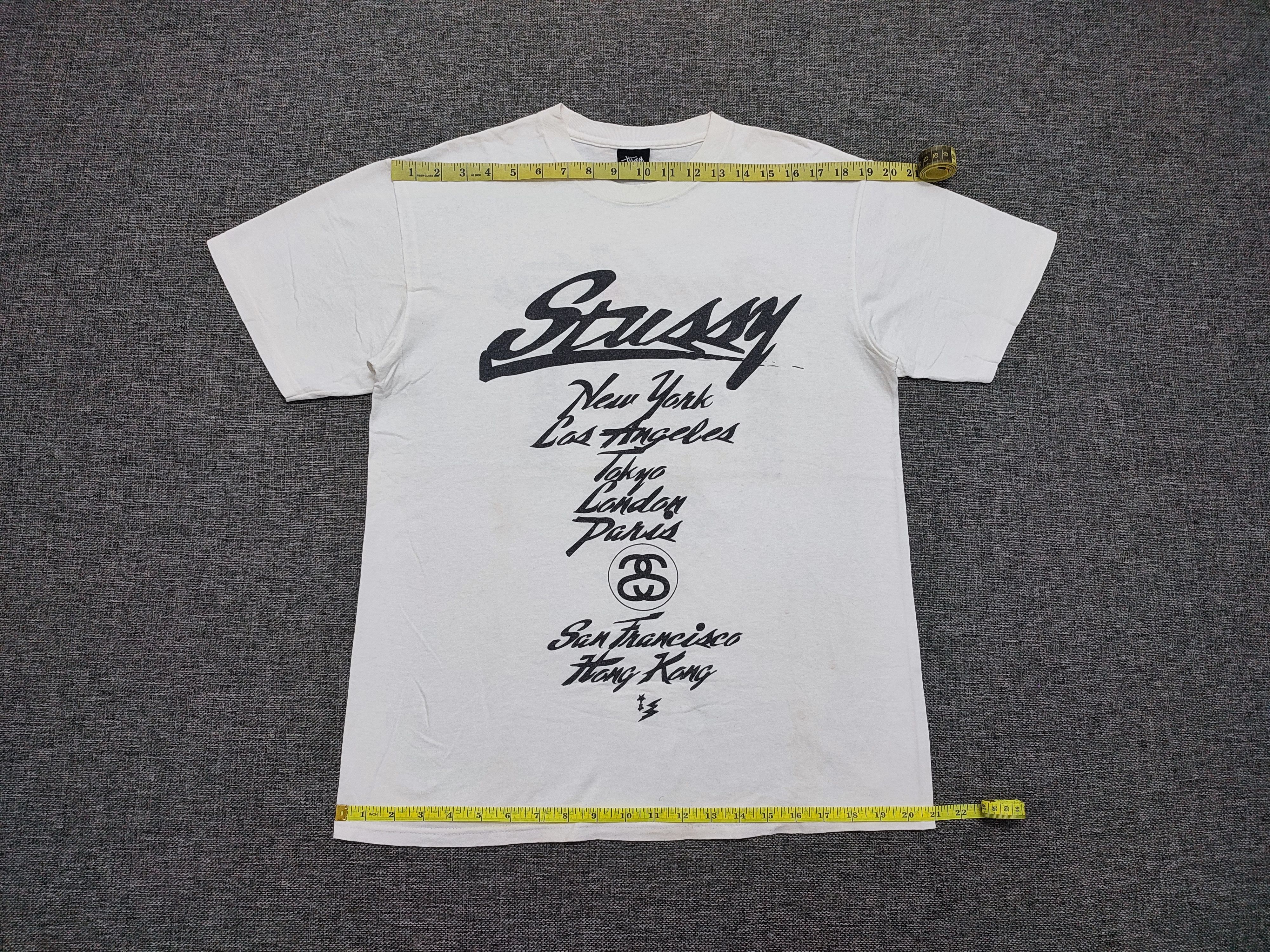 Stussy × Wtaps Vintage Stussy x Wtaps World Tour Tee Size US M / EU 48-50 / 2 - 4 Thumbnail