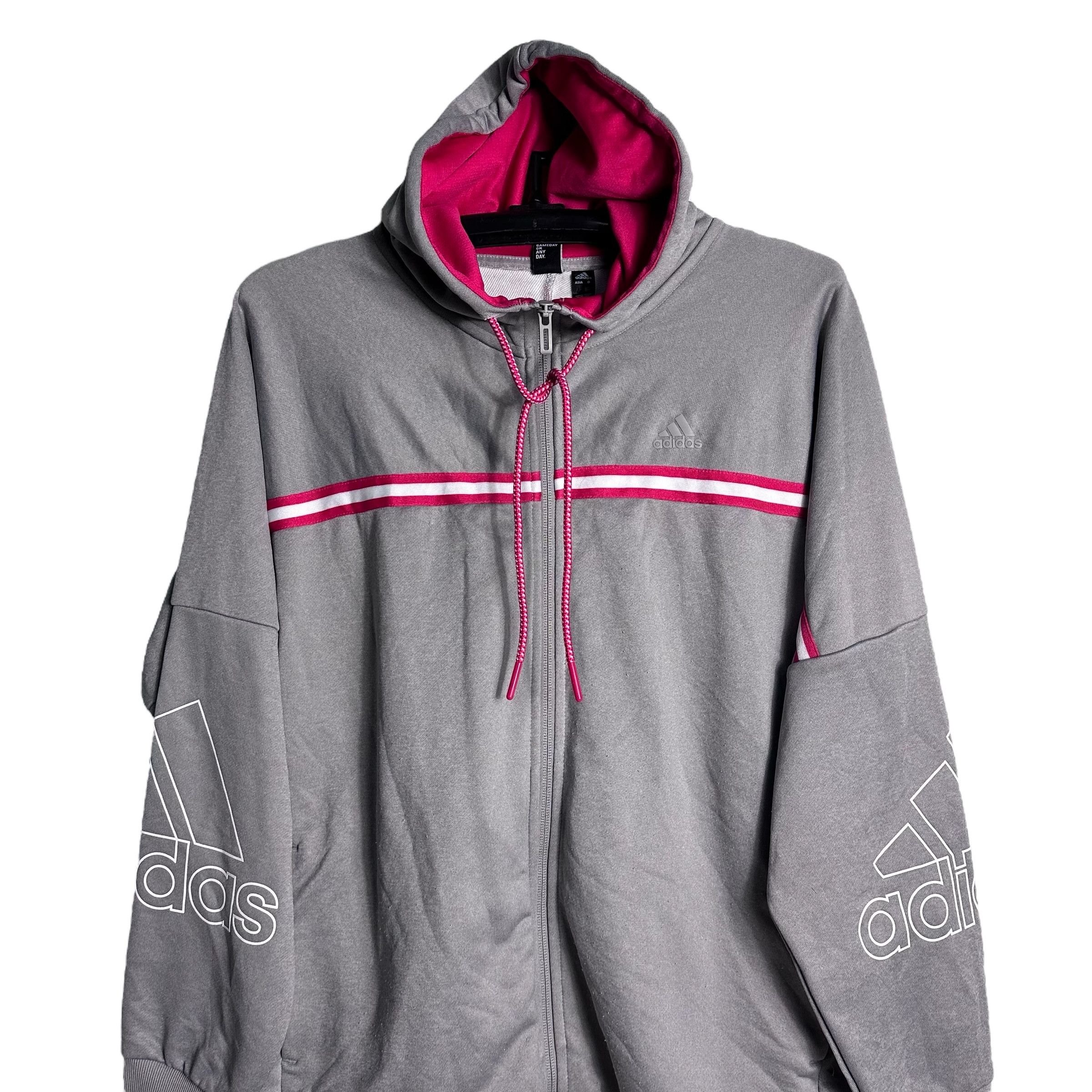 Adidas 🔥RARE🔥Vintage Adidas Sport Casual Full-Zip Jacket Size US M / EU 48-50 / 2 - 2 Thumbnail