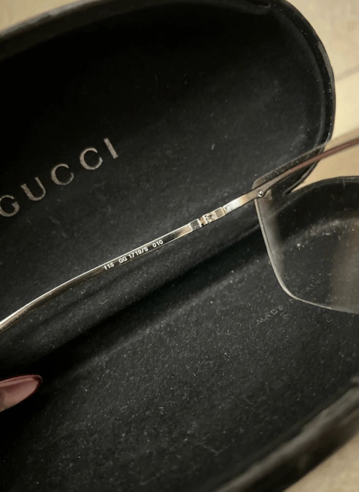 Gucci Gucci Sunglasses Steel Mask Sport Shield Pop Vintage Size ONE SIZE - 4 Thumbnail