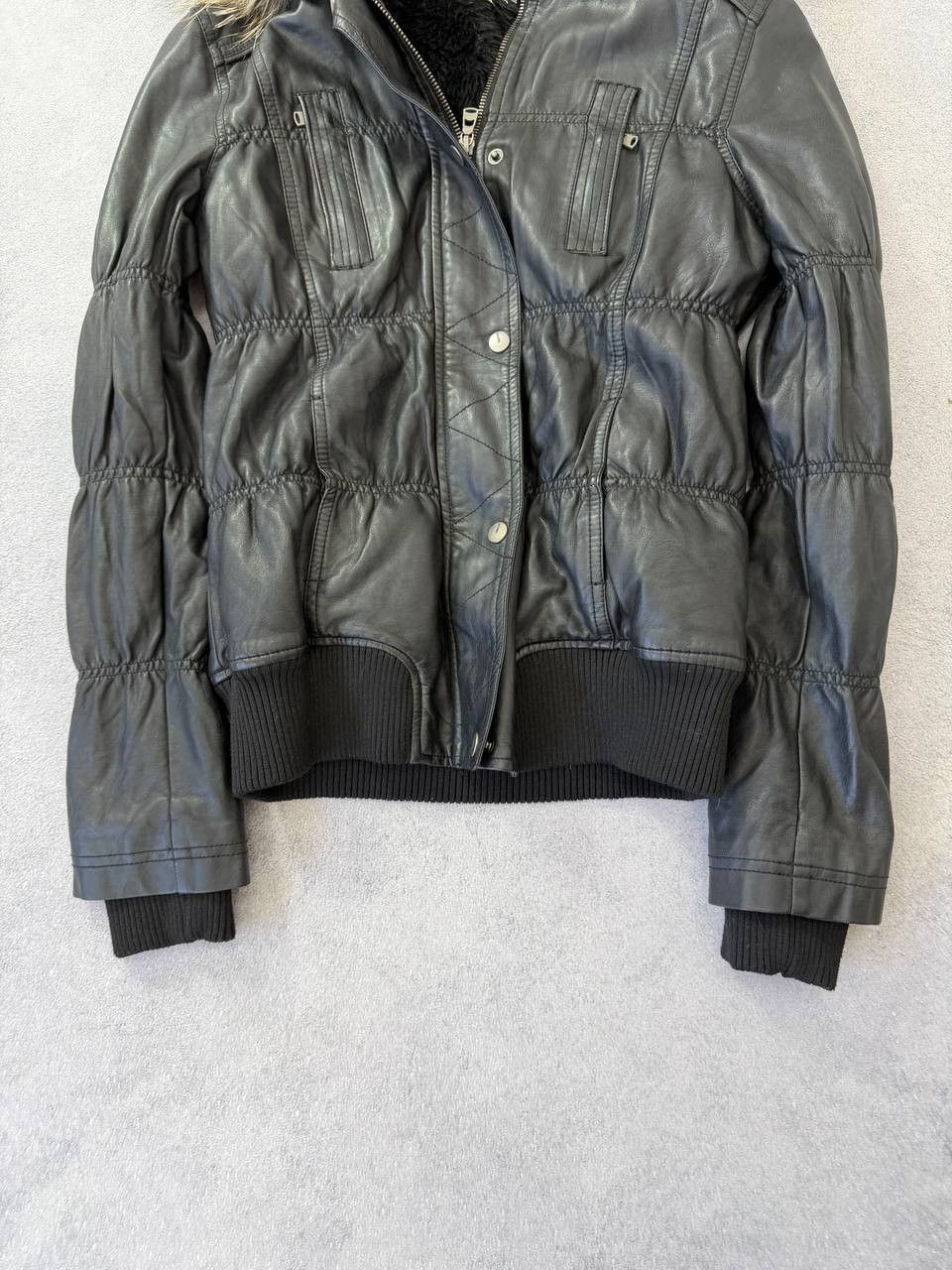 Japanese Brand Avant-Garde Hysteric Glamour Style Leather Fur Jacket Size US M / EU 48-50 / 2 - 15 Thumbnail