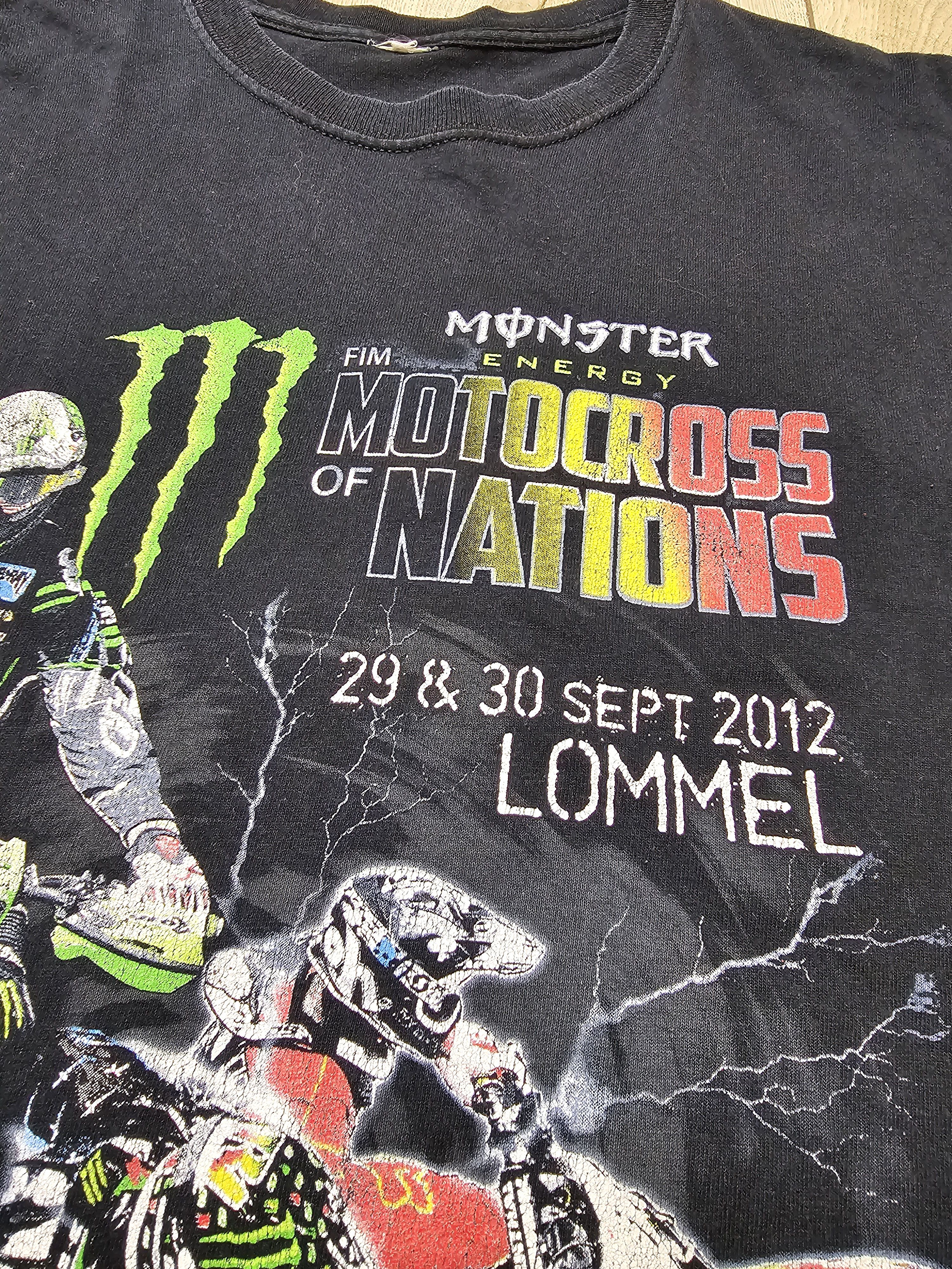 All Sport VINTAGE MONSTER ENERGY RACING SHIRT 2012 MOTORCROSS SHIRT Size US M / EU 48-50 / 2 - 4 Thumbnail