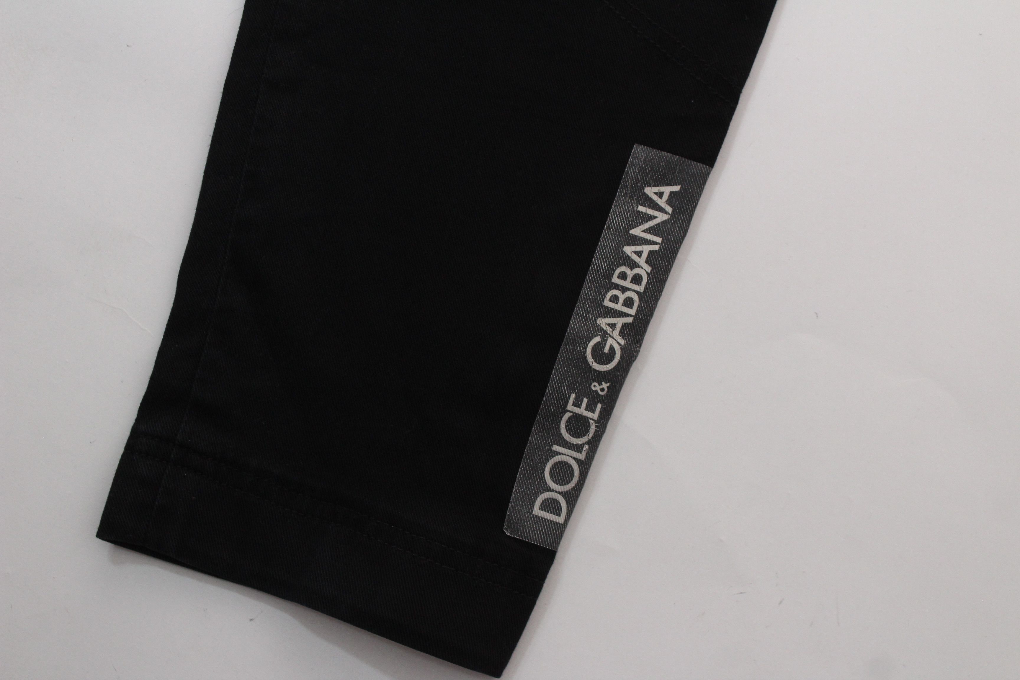 Dolce & Gabbana Dolce & Gabbana Black Tactical Cargo Pants IT 44 Size US 28 / EU 44 - 7 Thumbnail