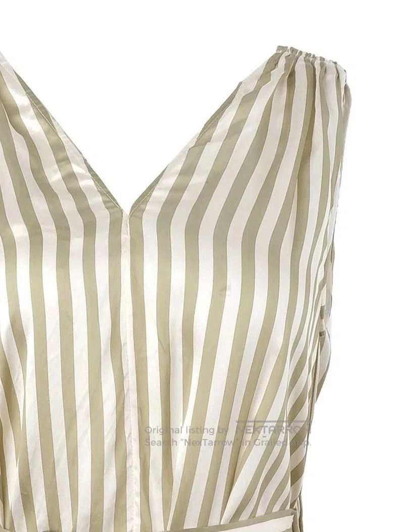 Brunello Cucinelli Brunello Cucinelli Silk Striped Dress XS. Size US XS / EU 42 / 0 - 6 Thumbnail
