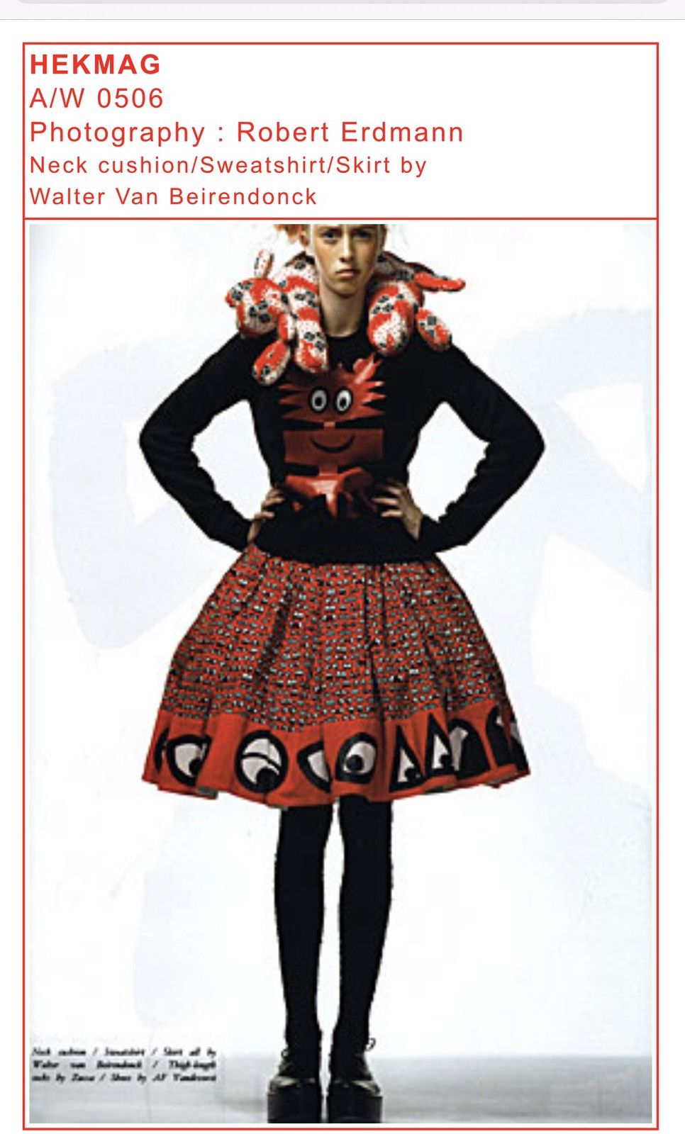 W&LT × Walter Van Beirendonck F/W 2005 W&LT Weird Collection Long Sleeve Size US L / EU 52-54 / 3 - 11 Thumbnail