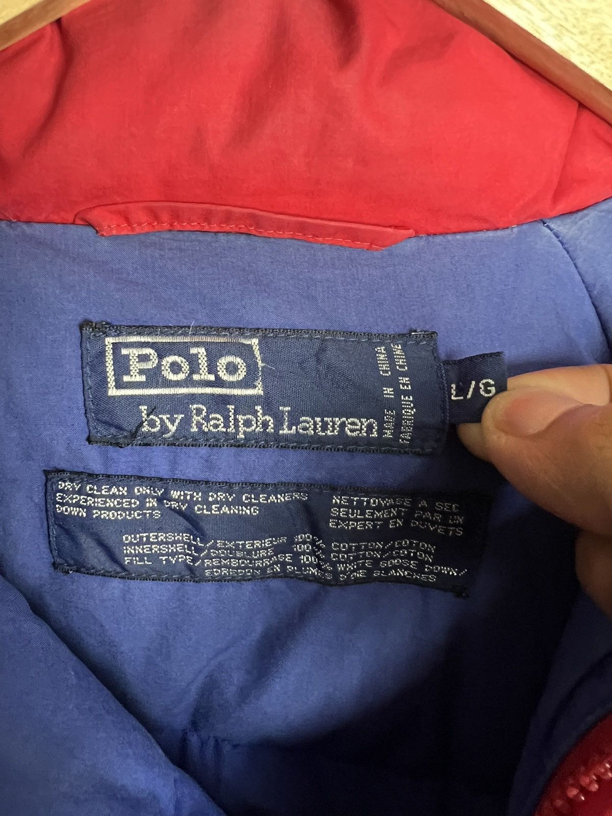 Polo Ralph Lauren × Vintage Vintage 1990s POLO Ski Puffer Jackets Size US L / EU 52-54 / 3 - 5 Thumbnail