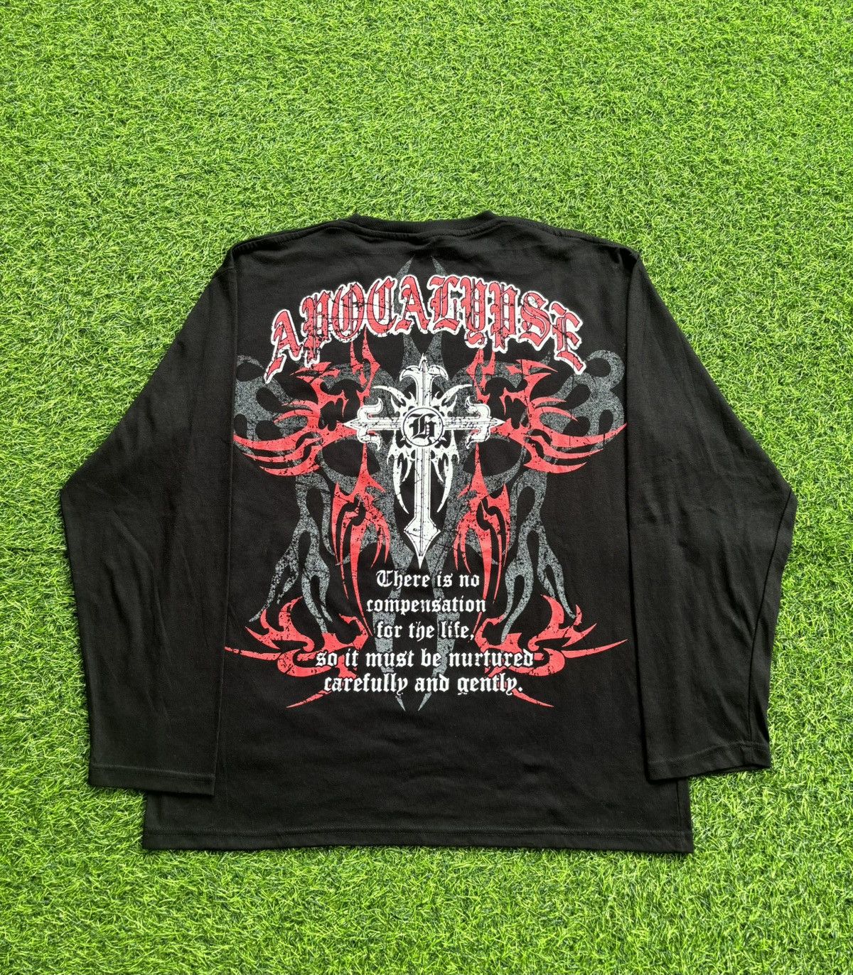 Hysteric Glamour Y2k Fogaty House Punk Style Longsleeve Size US XL / EU 56 / 4 - 1 Thumbnail