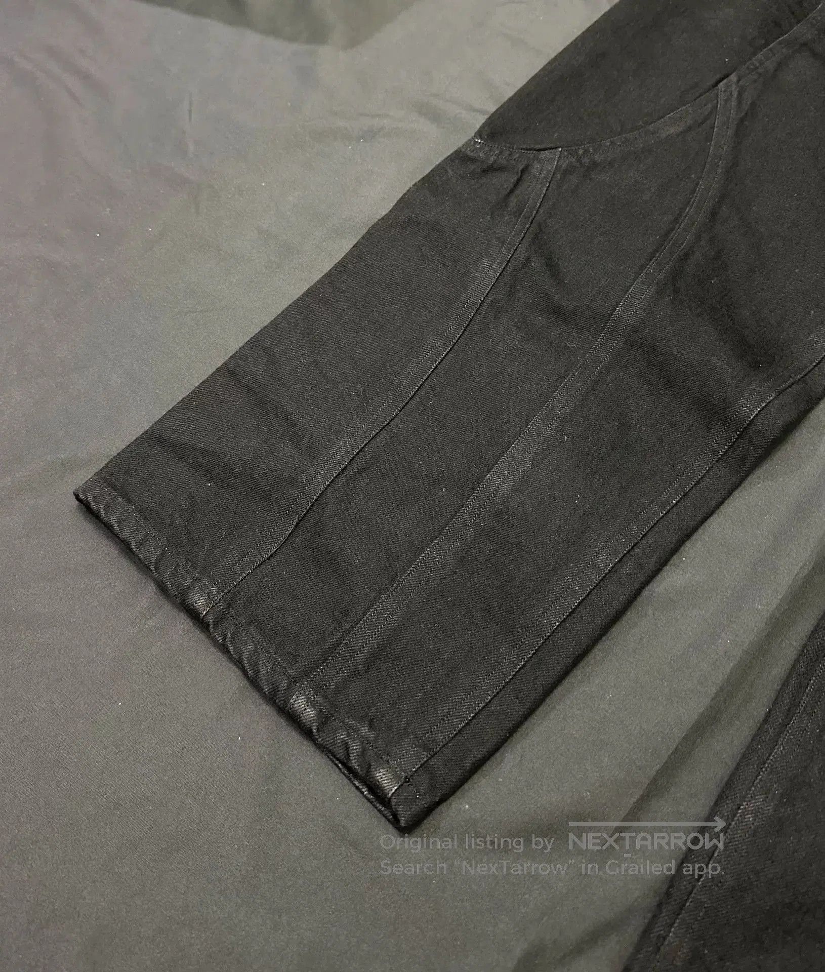 Libero Libere Black Motorcycle Jeans. Size US 34 / EU 50 - 3 Thumbnail