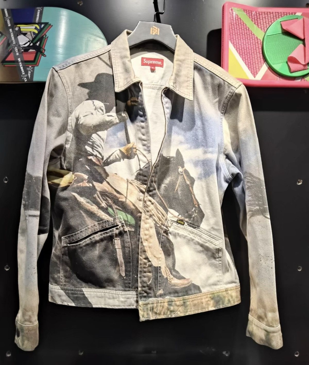 Supreme Supreme cowboy denim trucker work Jacket Size US M / EU 48-50 / 2 - 1 Thumbnail