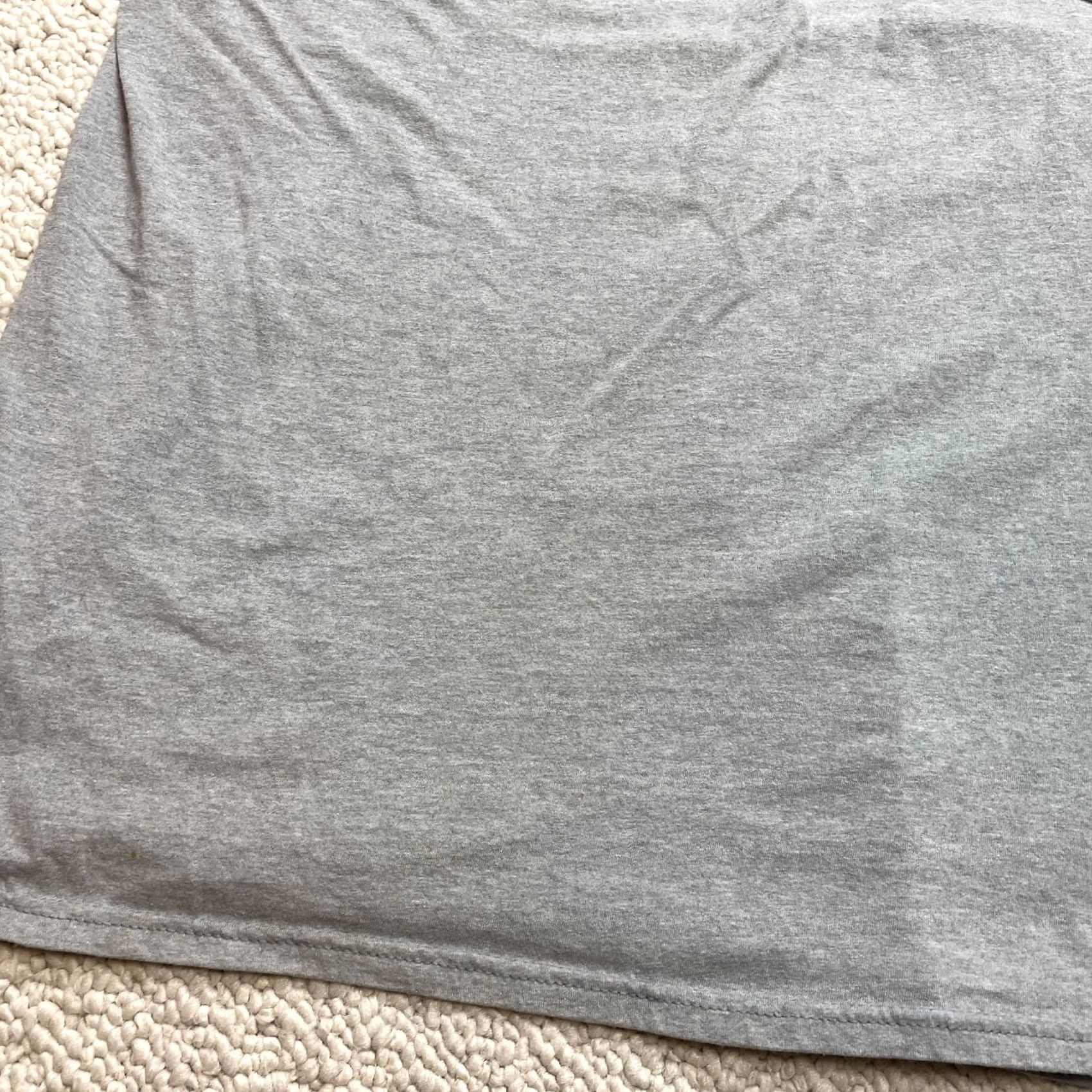 Hanes Hanes Comfortsoft Shirt Mens 3XL Gray Cotton Pocket Crew Top Size US XXL / EU 58 / 5 - 2 Thumbnail