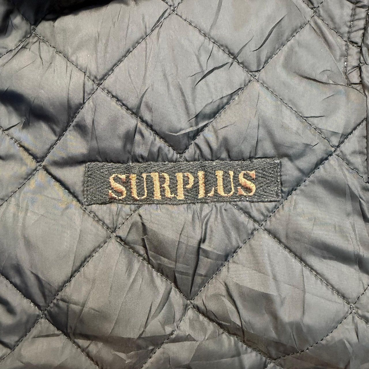 Other VINTAGE Surplus Seminary Wool Quilted Jacket Black Size US L / EU 52-54 / 3 - 5 Thumbnail