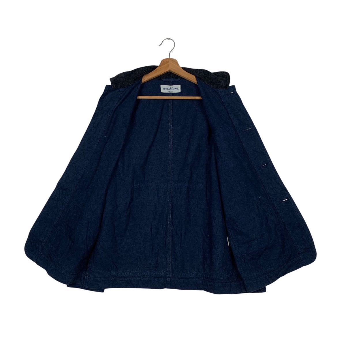 Japanese Brand SPELLBOUND Work Chore Jacket Barn Jacket #1860-C81 Size US M / EU 48-50 / 2 - 11 Thumbnail