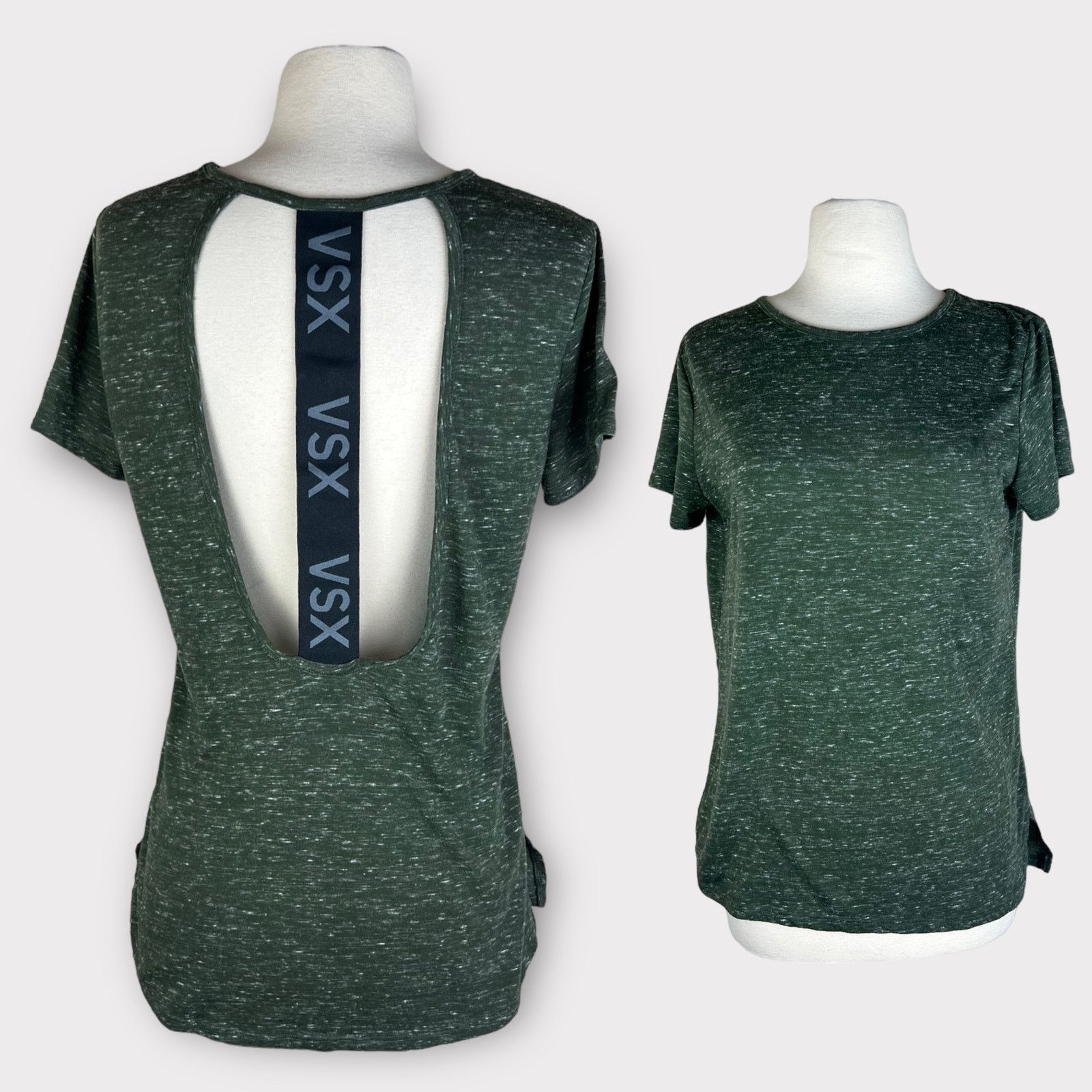 Victoria's Secret Victoria's Secret VSX SPORT | LOGO Cutout Active Top Green Size M / US 6-8 / IT 42-44 - 10 Thumbnail