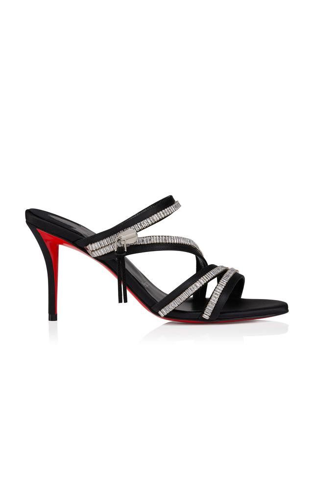 Christian Louboutin os11x0126 Merylzip 80mm Heels in Black Size US 7 / IT 37 - 1 Preview