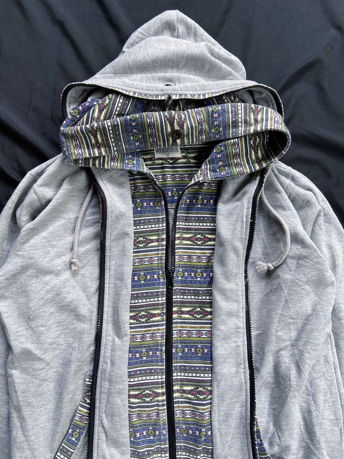Beauty Beast DOUBLE FOCUS DOUBLE LAYER ZIP HOODIE Size US M / EU 48-50 / 2 - 6 Thumbnail