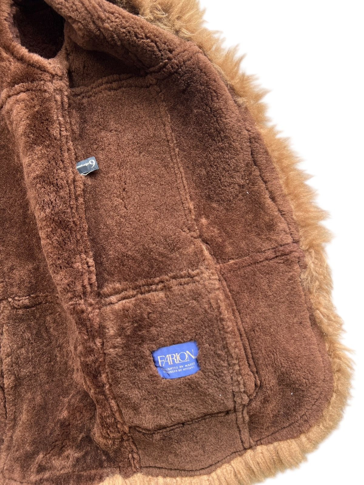 Vintage Vintage Farlon Fur Long Leather Jacket Size US M / EU 48-50 / 2 - 10 Thumbnail
