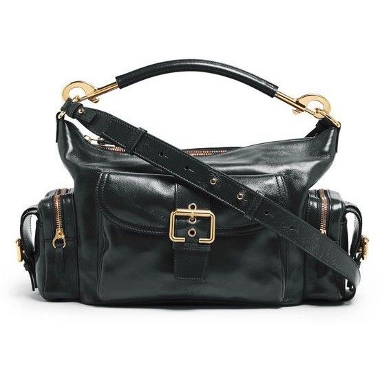 Chloe Chloe Camera Black Shiny Leather Shoulder Bag New & Authenti Size ONE SIZE - 1 Thumbnail