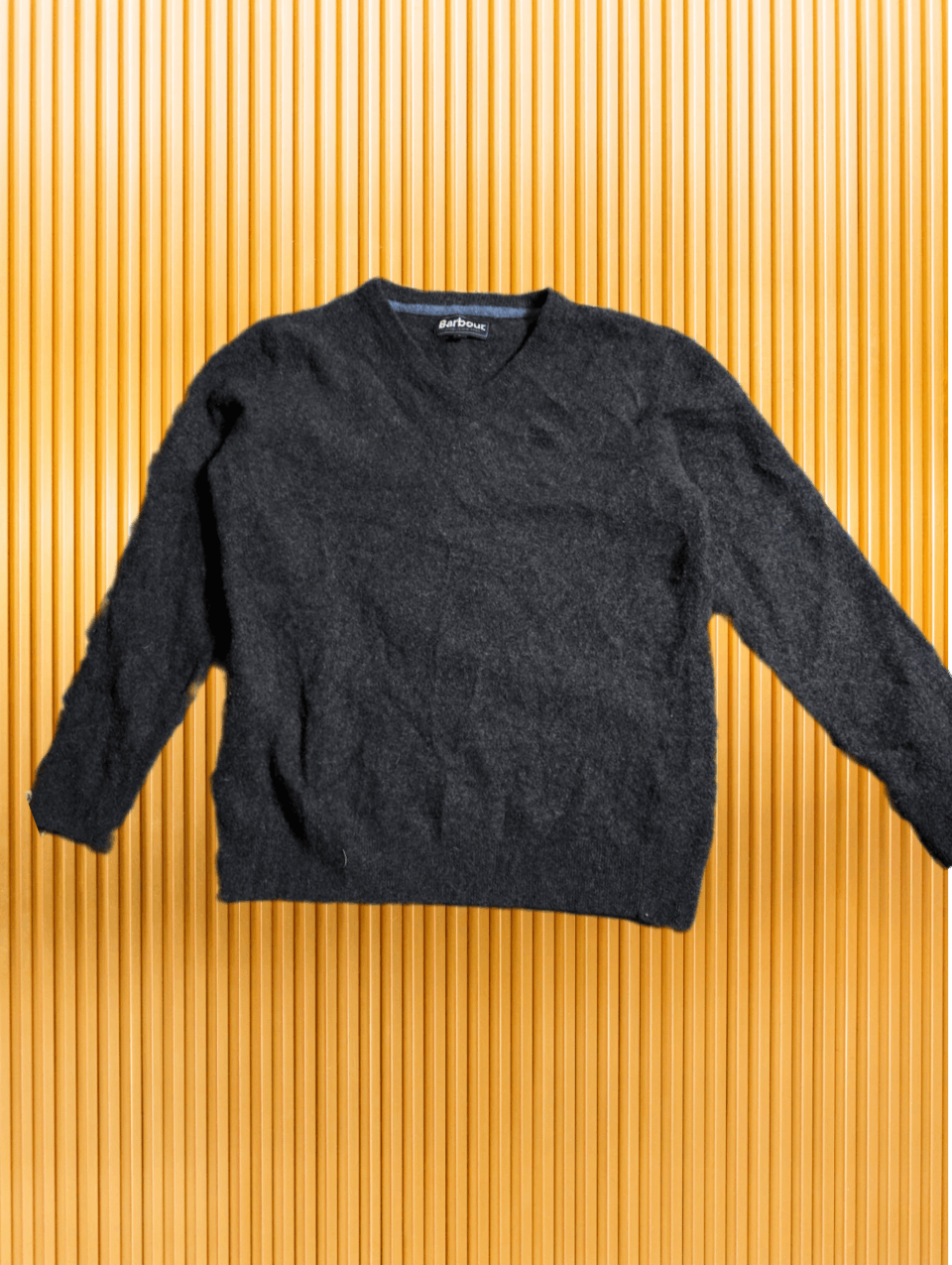Barbour Barbour vintage 90s knit sweater 100% wool Size US L / EU 52-54 / 3 - 1 Thumbnail