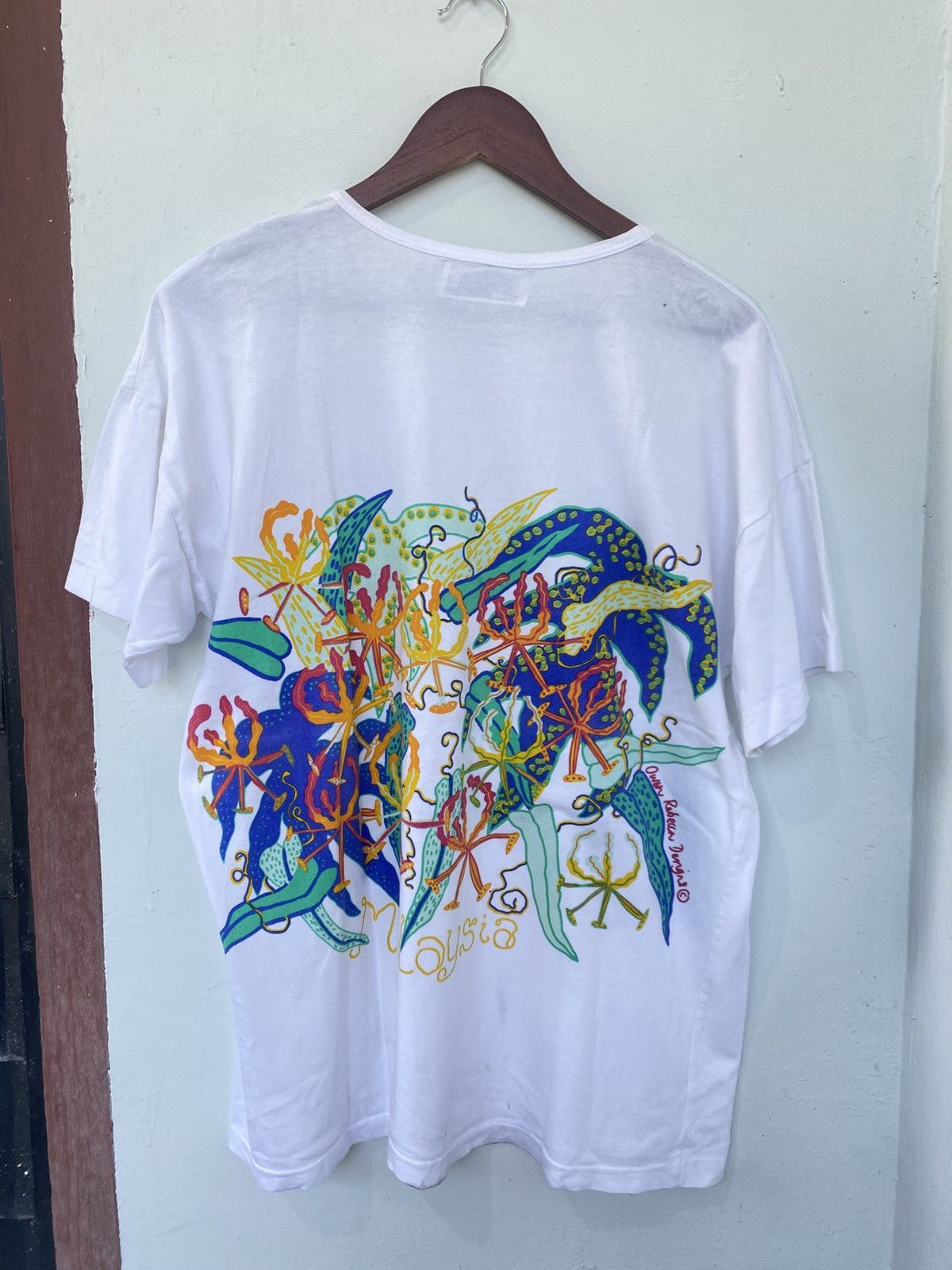 Vintage Vintage Owen Rebecca Designs Art T shirt Size US L / EU 52-54 / 3 - 4 Thumbnail