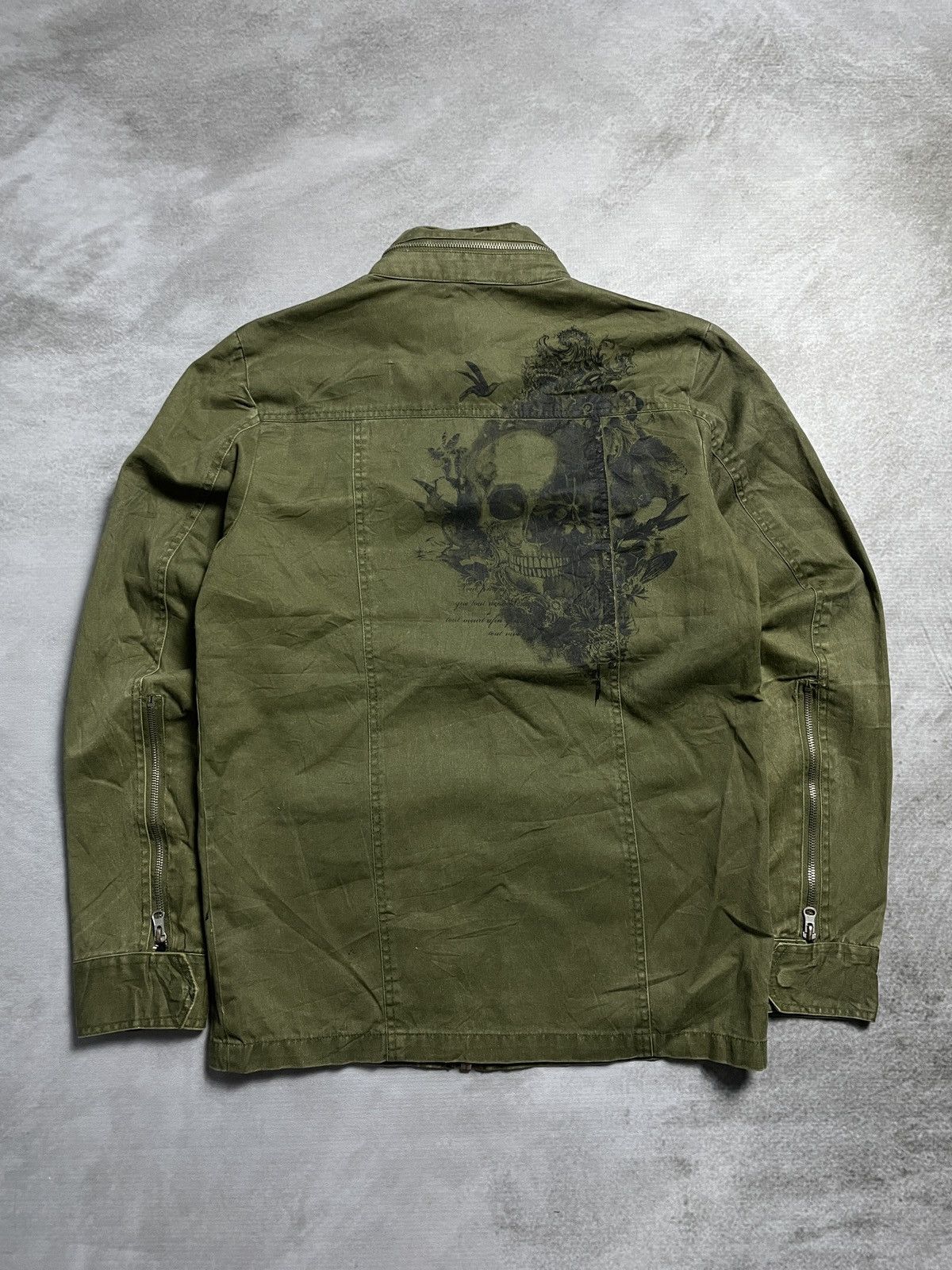 If Six Was Nine 2000’s Armée Française - Apocalypse Style Bikers Jacket Size US M / EU 48-50 / 2 - 3 Thumbnail