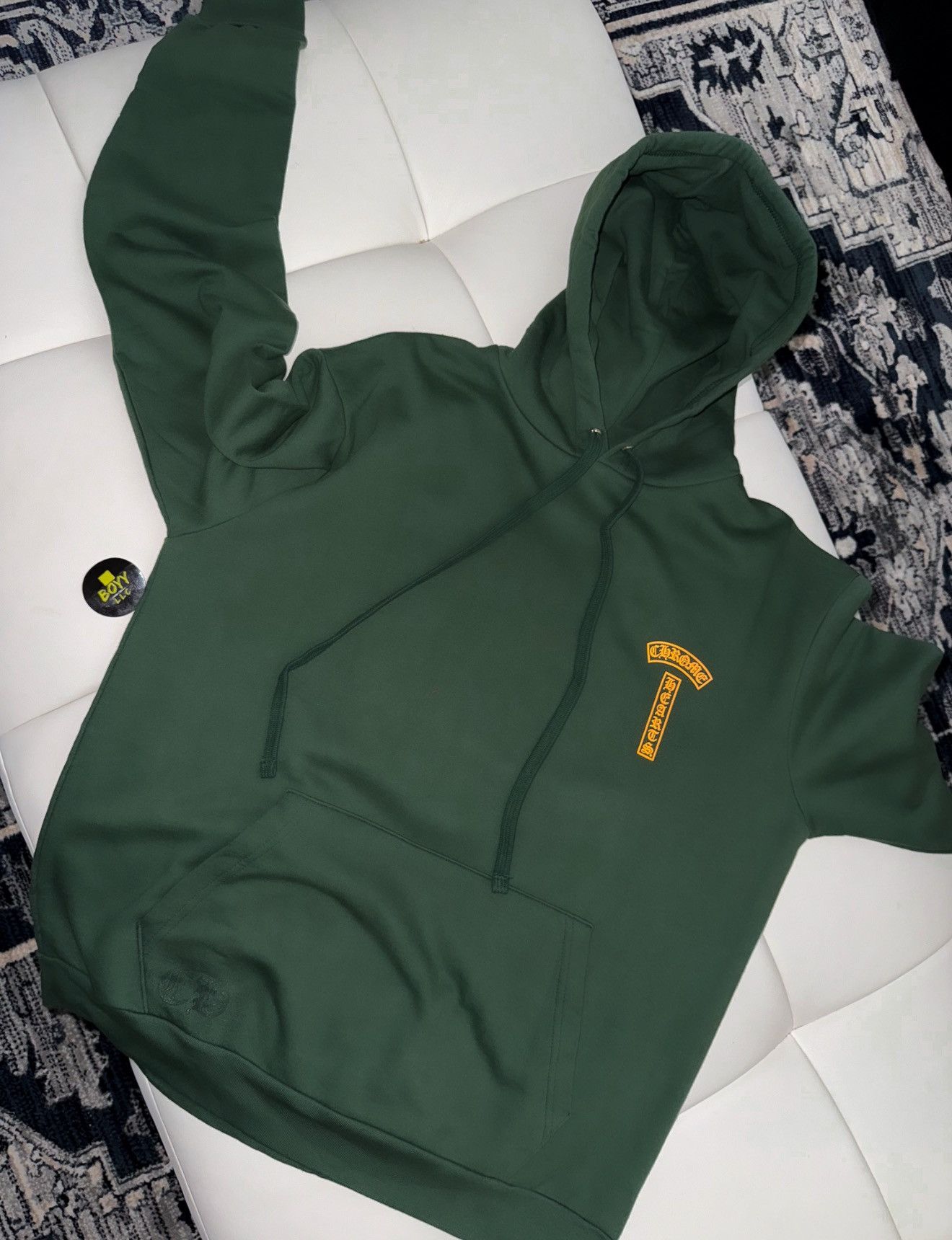 Chrome Hearts Chrome hearts logo hoodie Size US XL / EU 56 / 4 - 2 Thumbnail