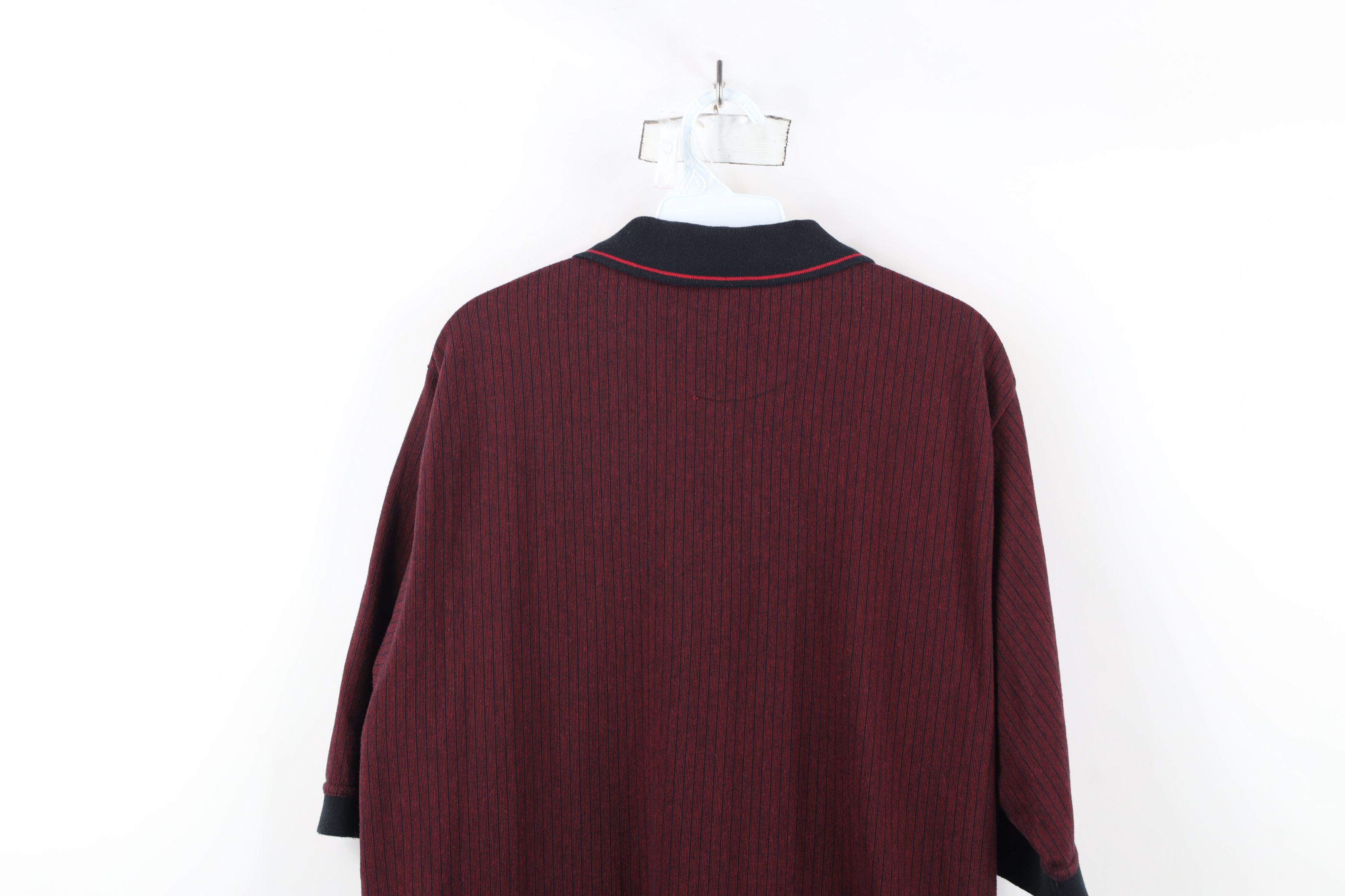 Vintage Vintage 90s Streetwear Knit Collared Golf Polo Shirt Size US L / EU 52-54 / 3 - 12 Thumbnail