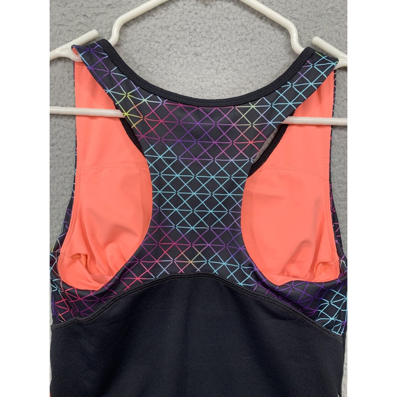 Fila FILA Sport Athletic Top Women XS Black Multi-Color Racerback Tank Top Size XS / US 0-2 / IT 36-38 - 5 Thumbnail