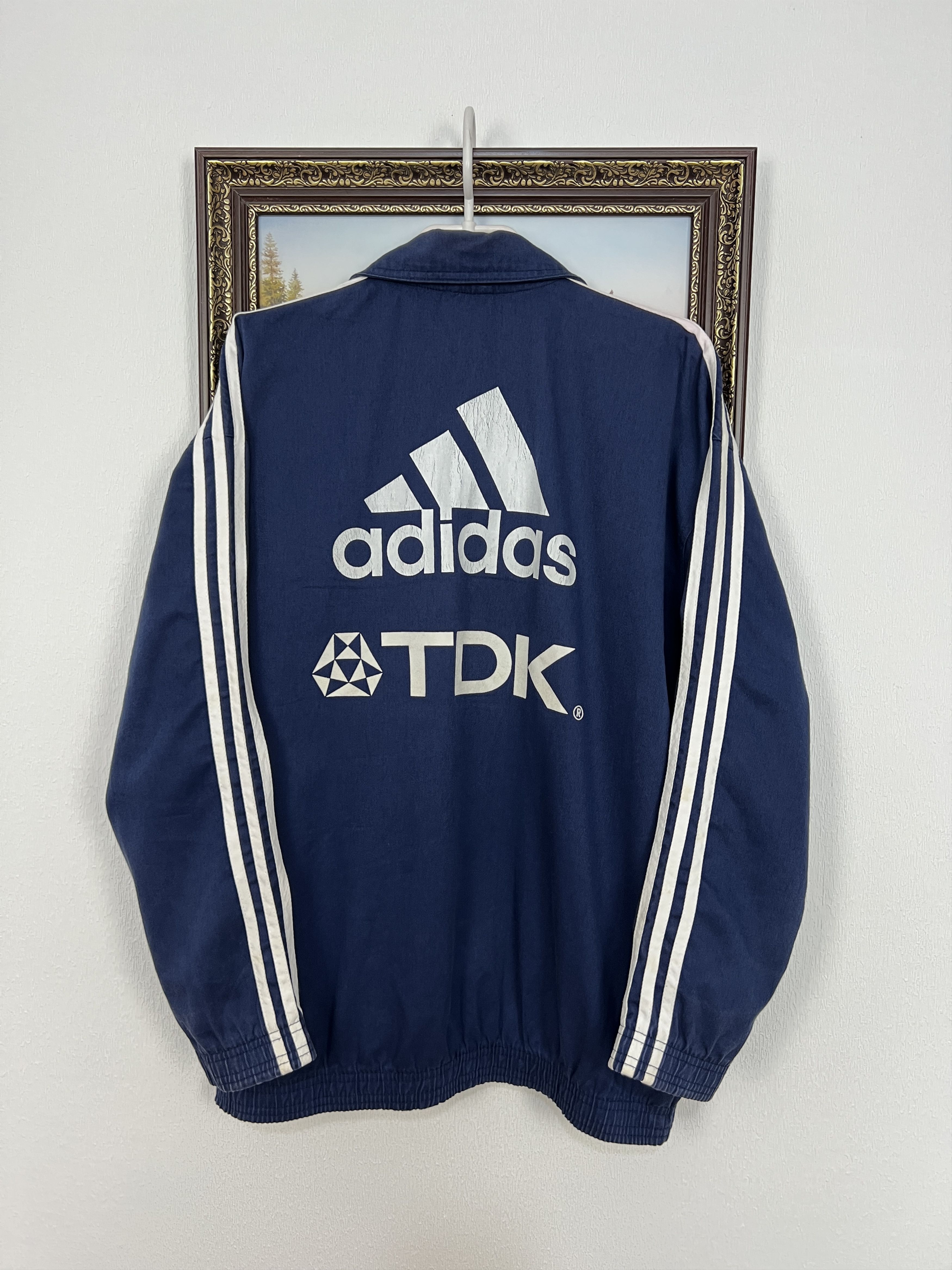 Adidas Vintage 90's Adidas Crystal Palace Football Jacket Soccer Size US M / EU 48-50 / 2 - 14 Thumbnail