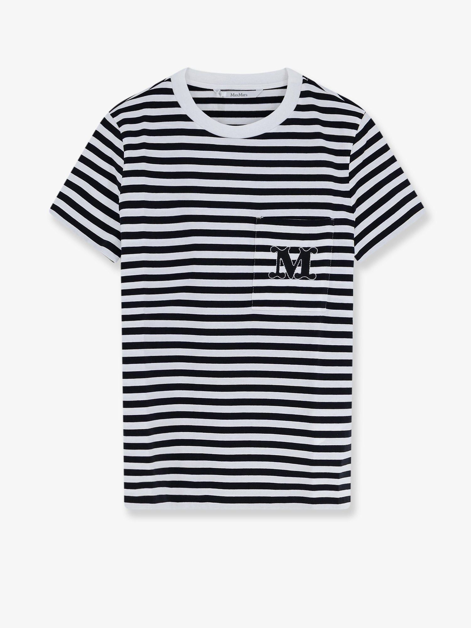 Max Mara Mxmoboli Cotton T-Shirt Size XS / US 0-2 / IT 36-38 - 1 Thumbnail