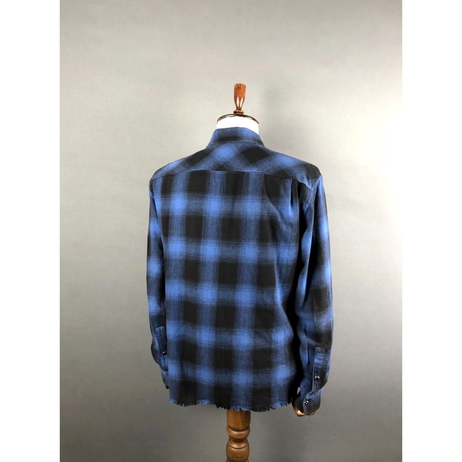 The Kooples The Kooples Shirt Blue Cotton Check M Regular Men Button-Up Shirt Size US M / EU 48-50 / 2 - 3 Thumbnail