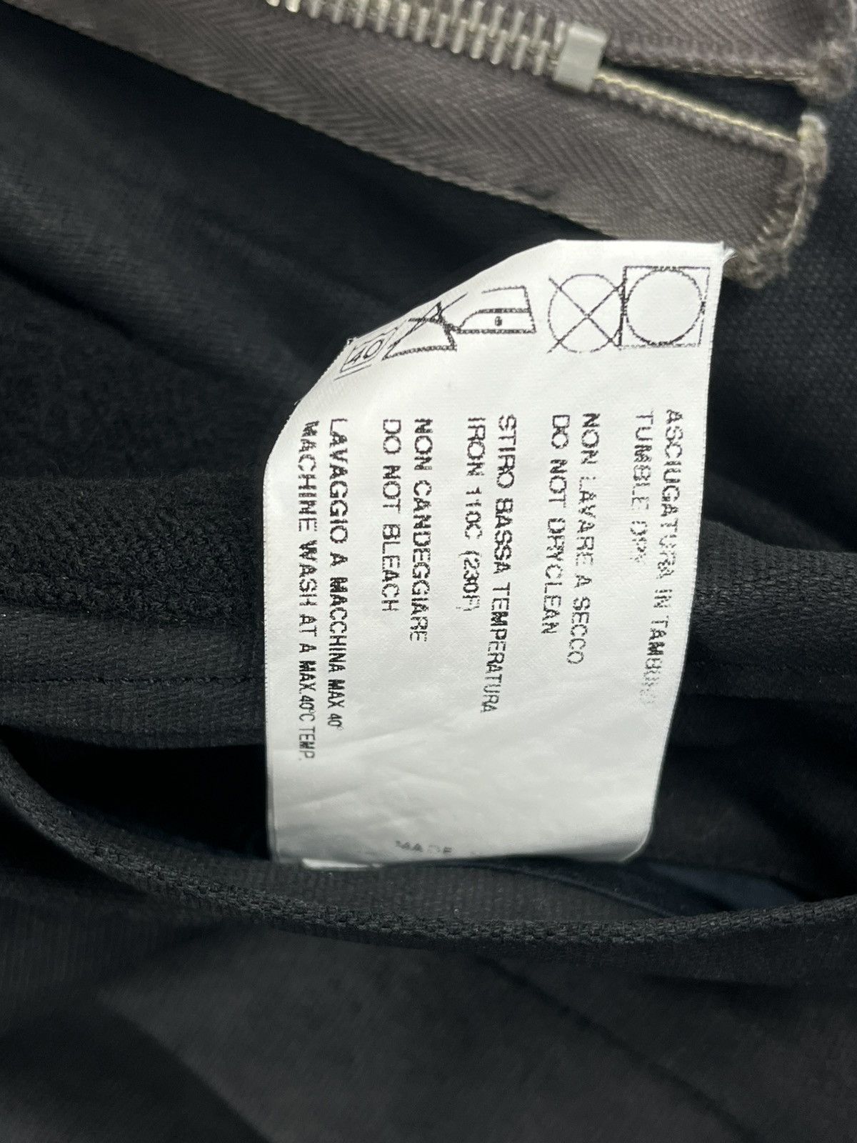 Rick Owens SS03 Rick Owens Suckerball Runway Waxed Cargo Denim Jacket Size US S / EU 44-46 / 1 - 15 Thumbnail